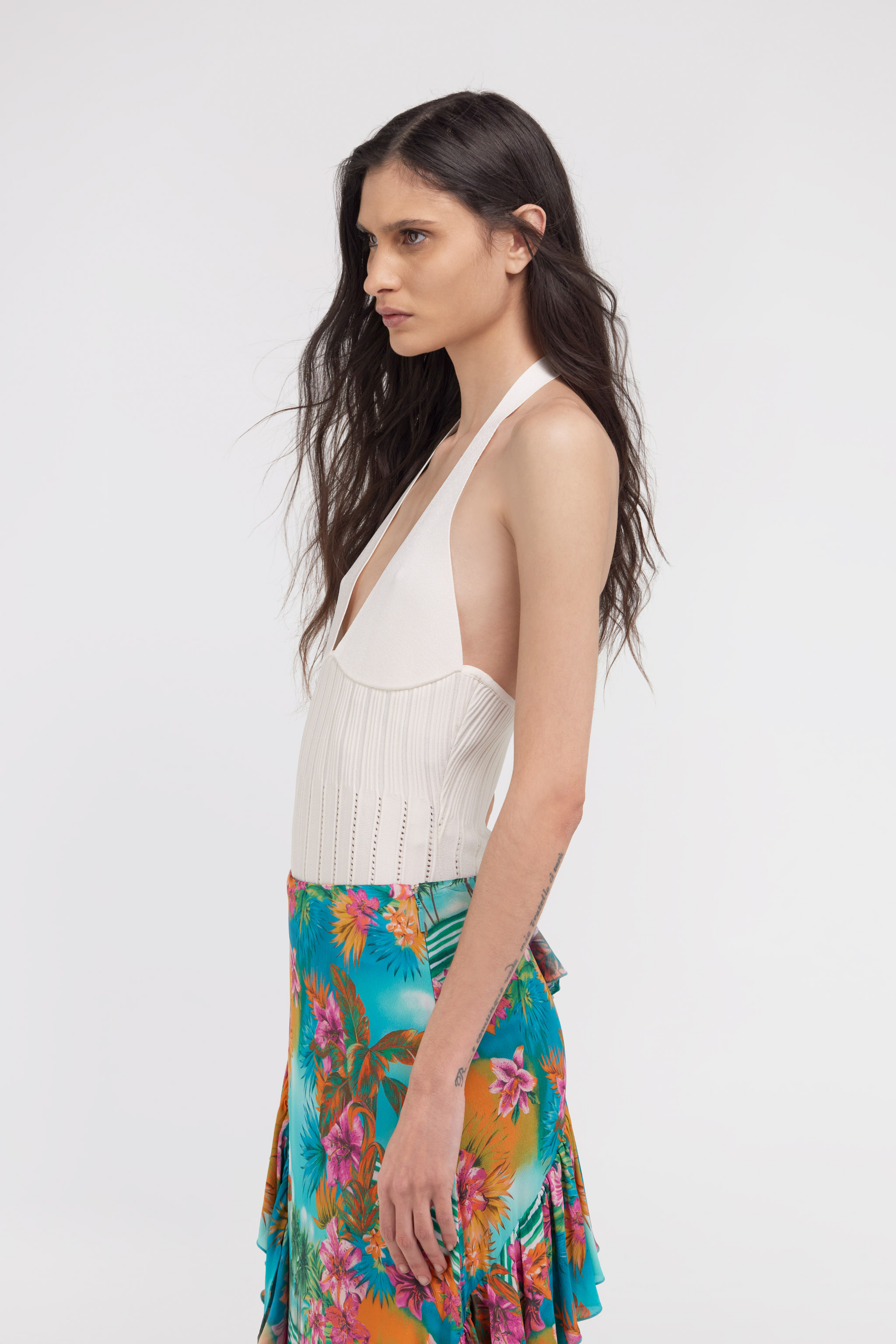 Roberto Cavalli Knitwear Body In White