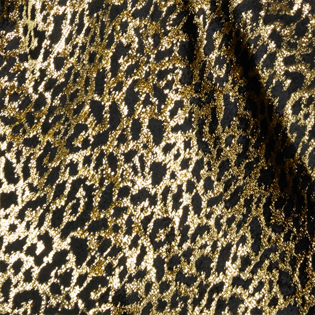 Roberto Cavalli Macro Leopard Print Silk Slip Dress In Green