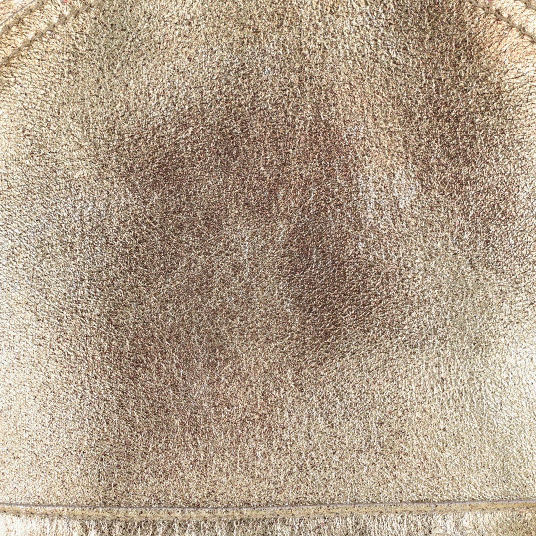 Roberto Cavalli Bikerjacke Mit Metallic-effekt In Gold