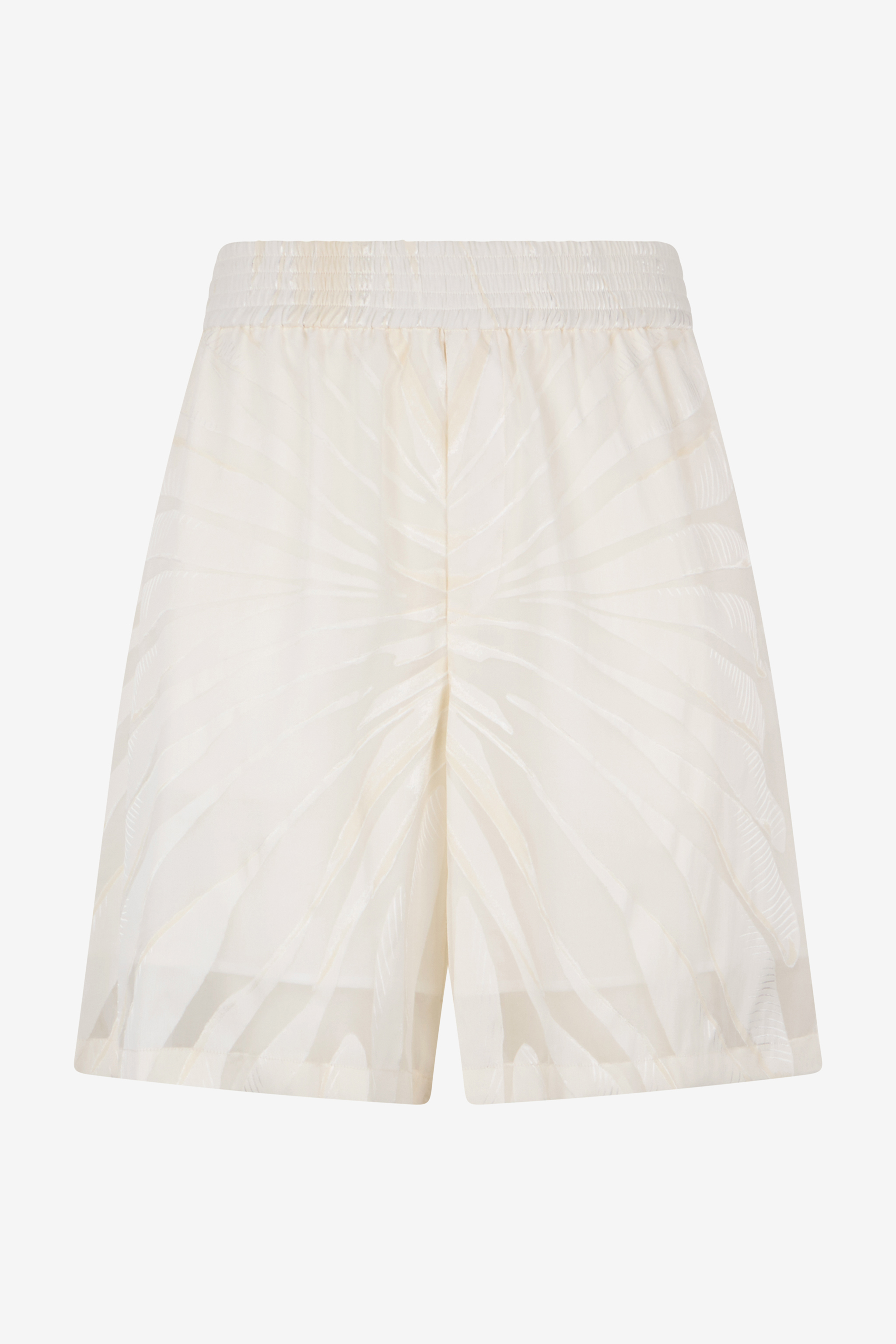 Roberto Cavalli Bermuda Shorts With Ray Devoré Print