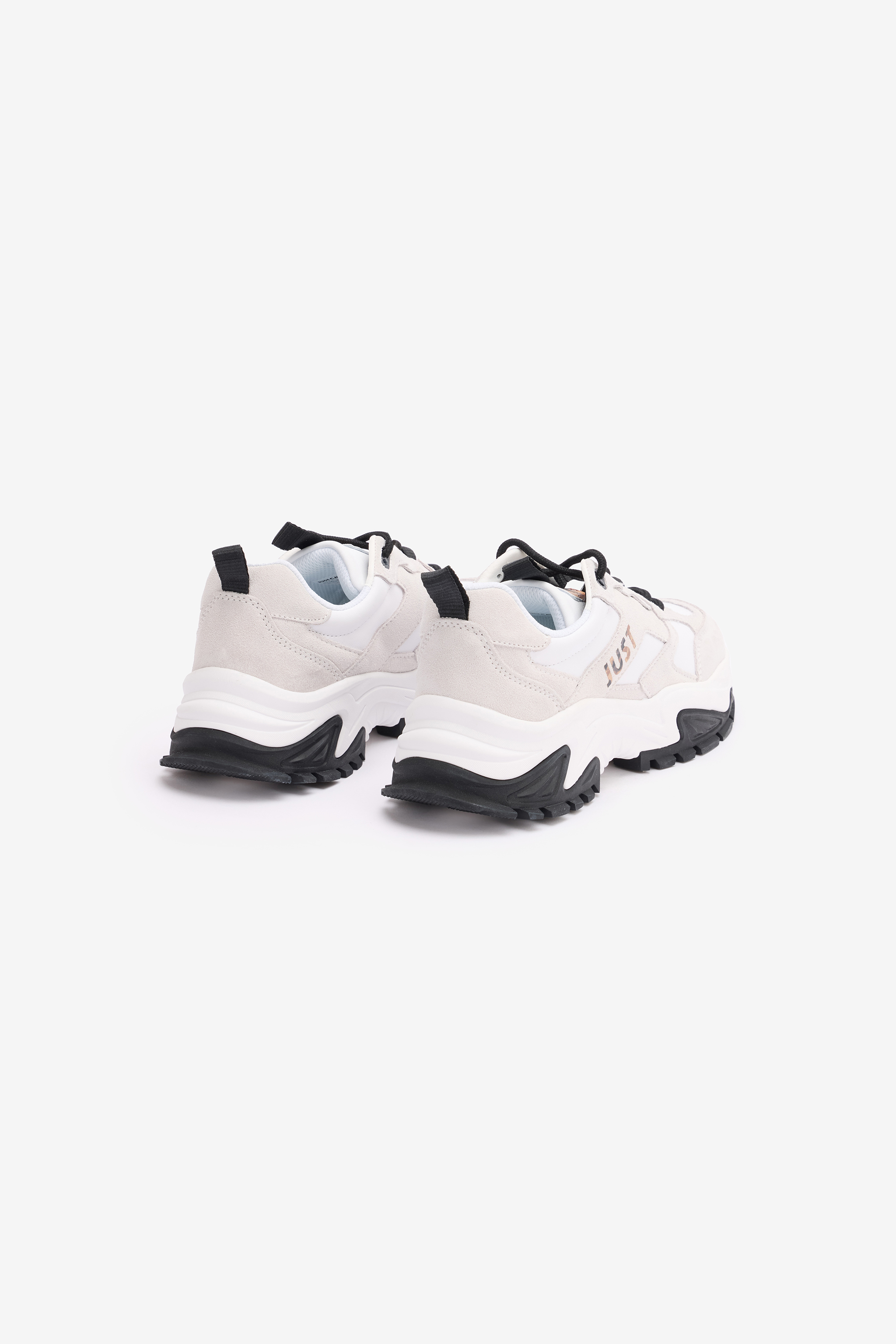 Roberto Cavalli Sneakers With Jaguar Skin Logo In White