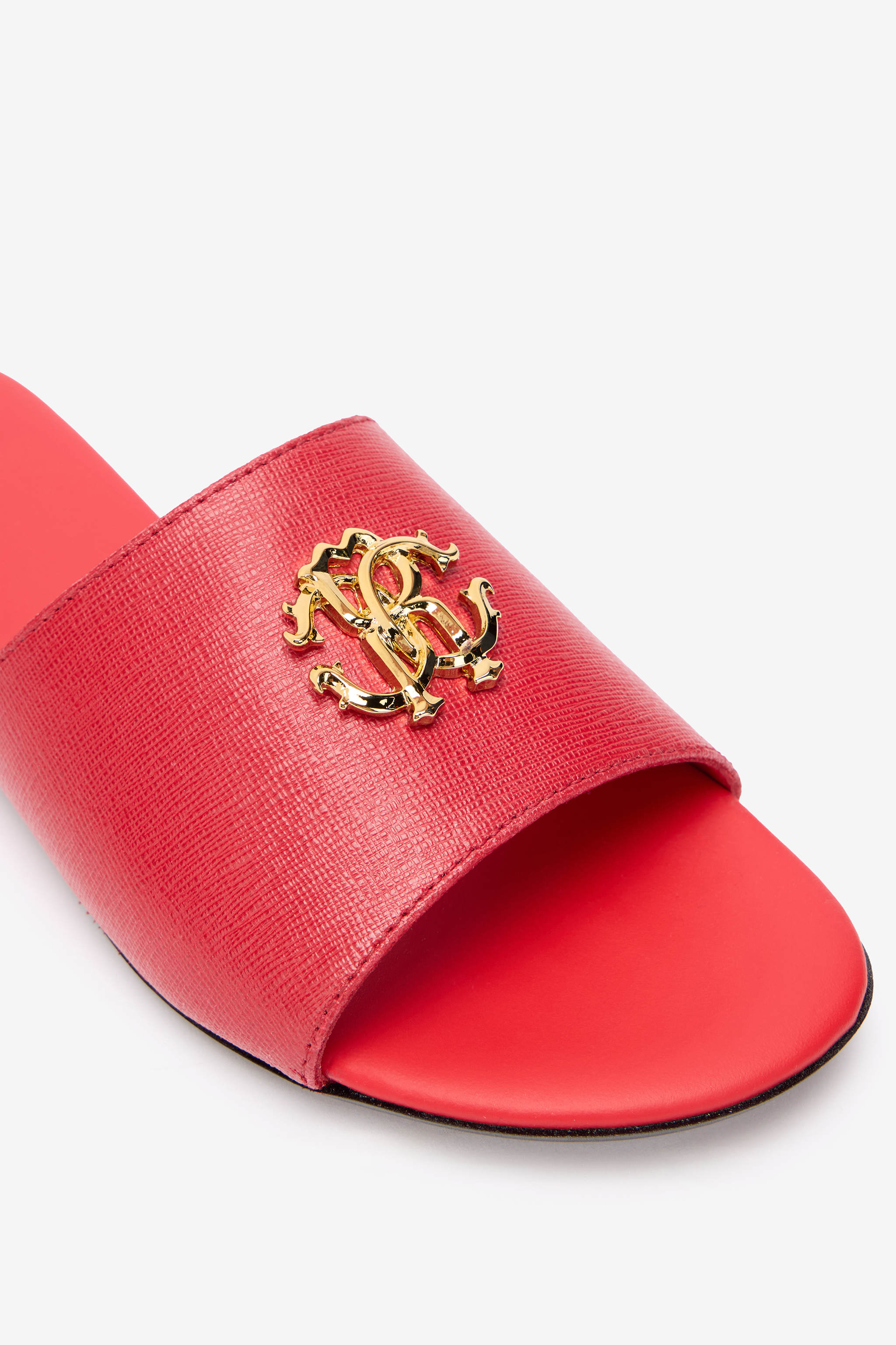 Red Sandal With Monogram RC
