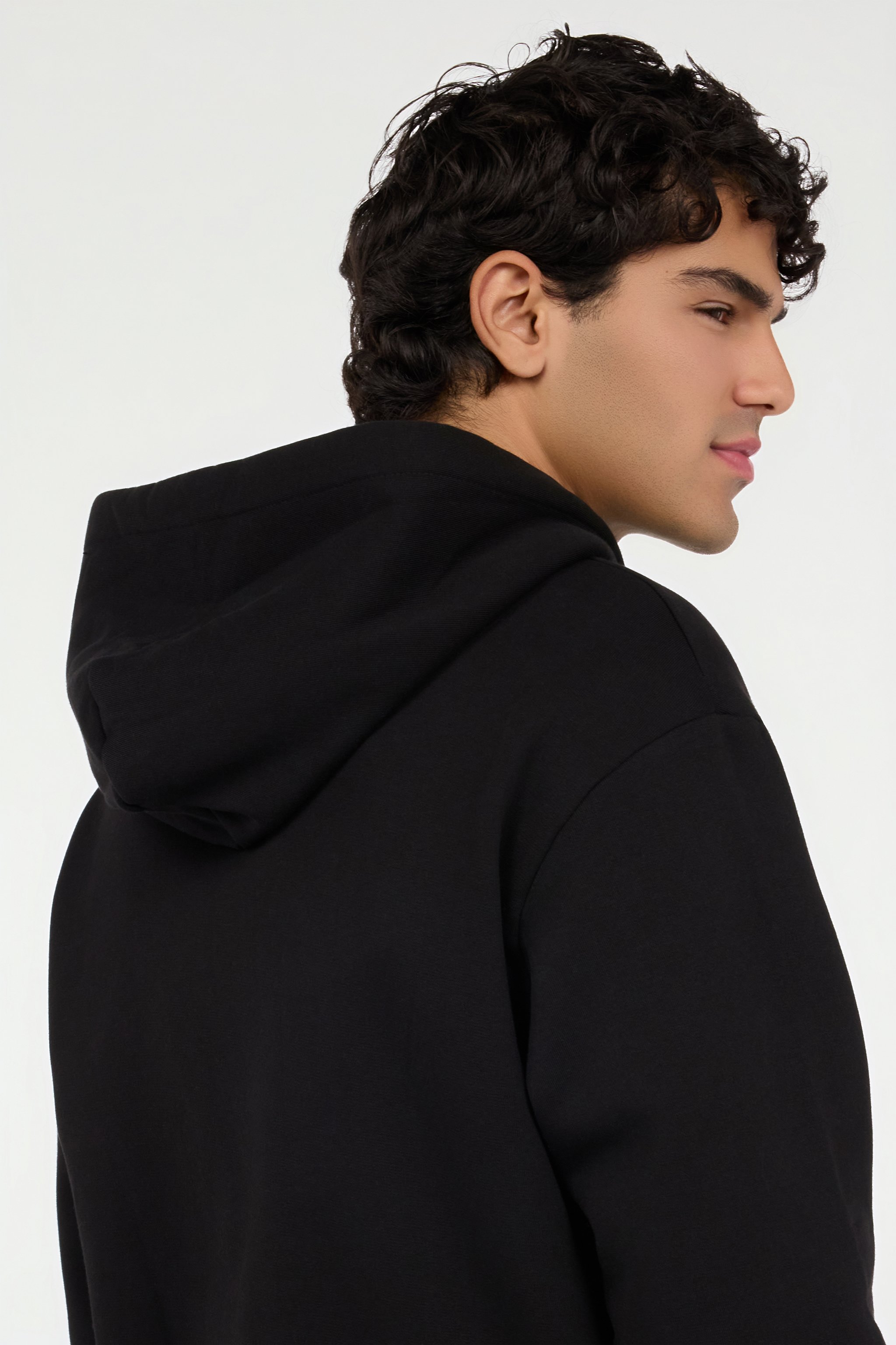 Hoodie with Embroidered Logo