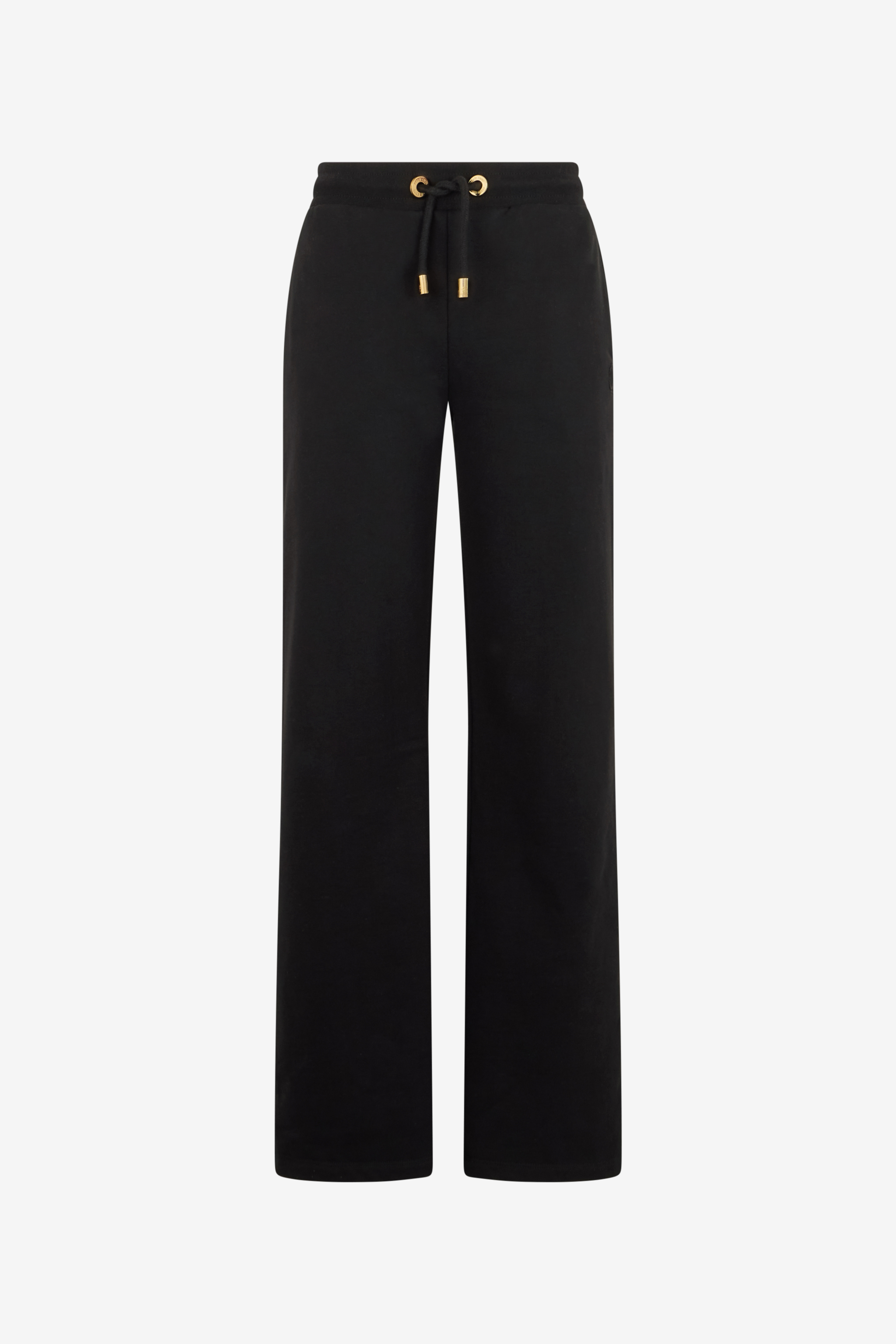 Roberto Cavalli Women's Black Cotton Trousers With Monogram Rc - Ready To Wear
