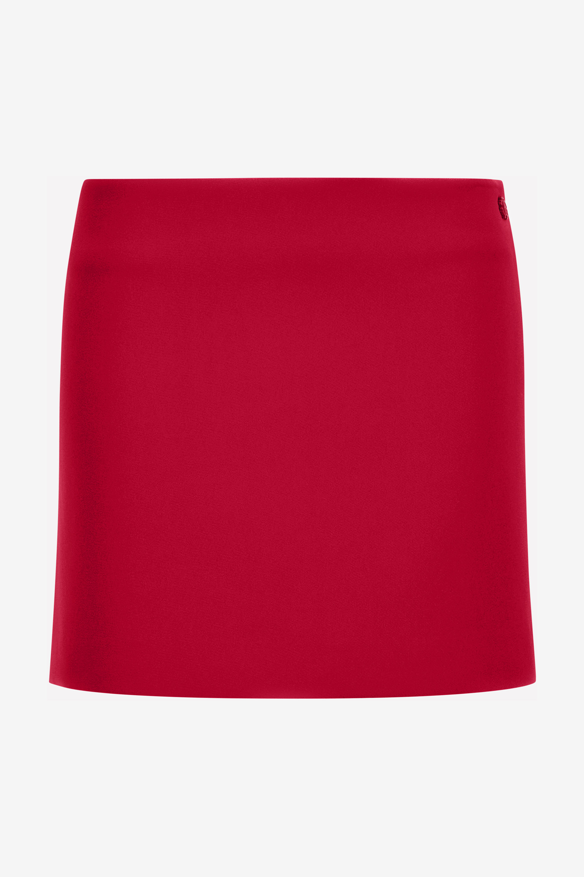 Roberto Cavalli Women's Red Miniskirt With Logo - Skirts