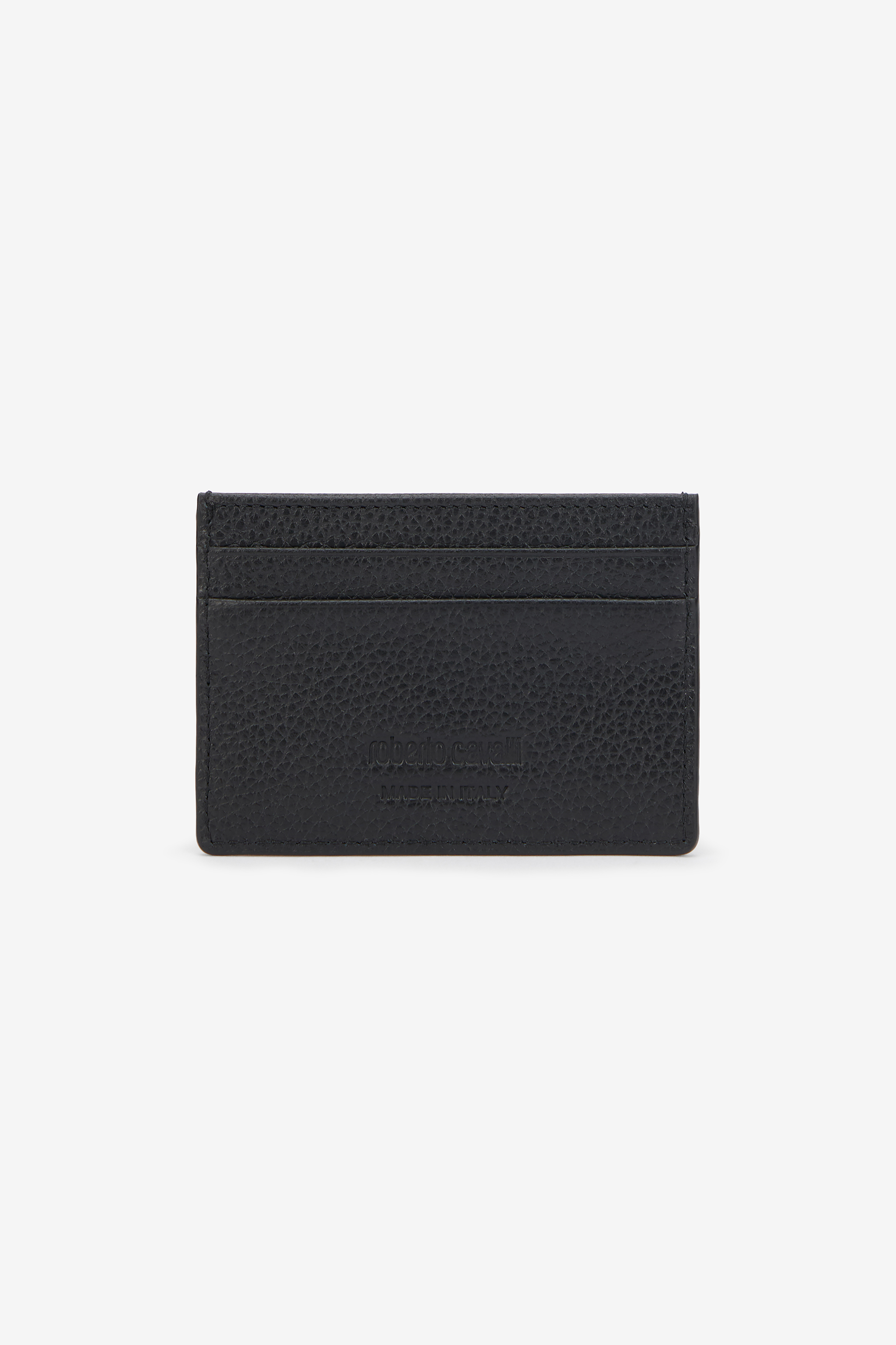 Black Card Case With Monogram RC