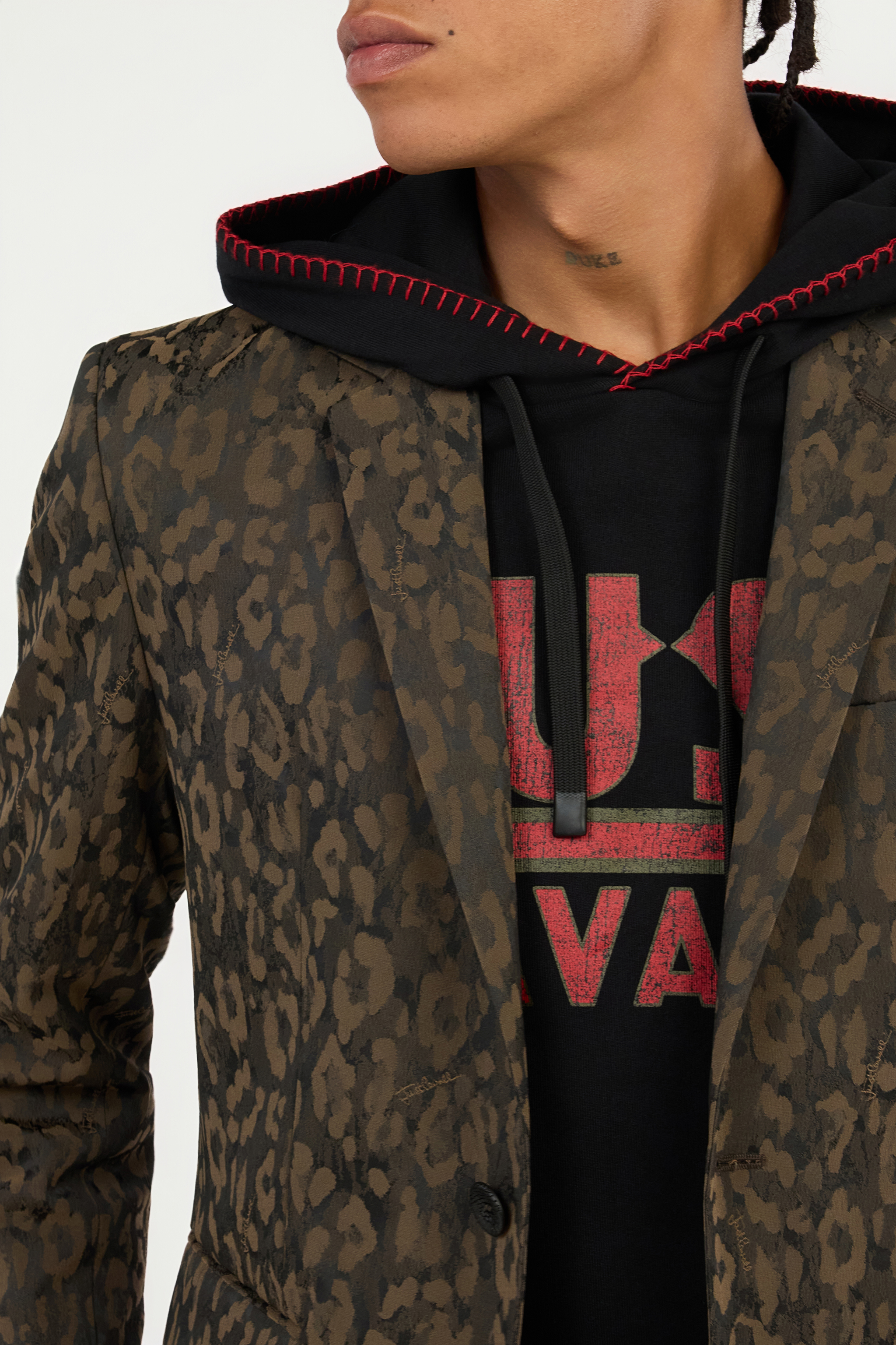 Leopard Print Suit