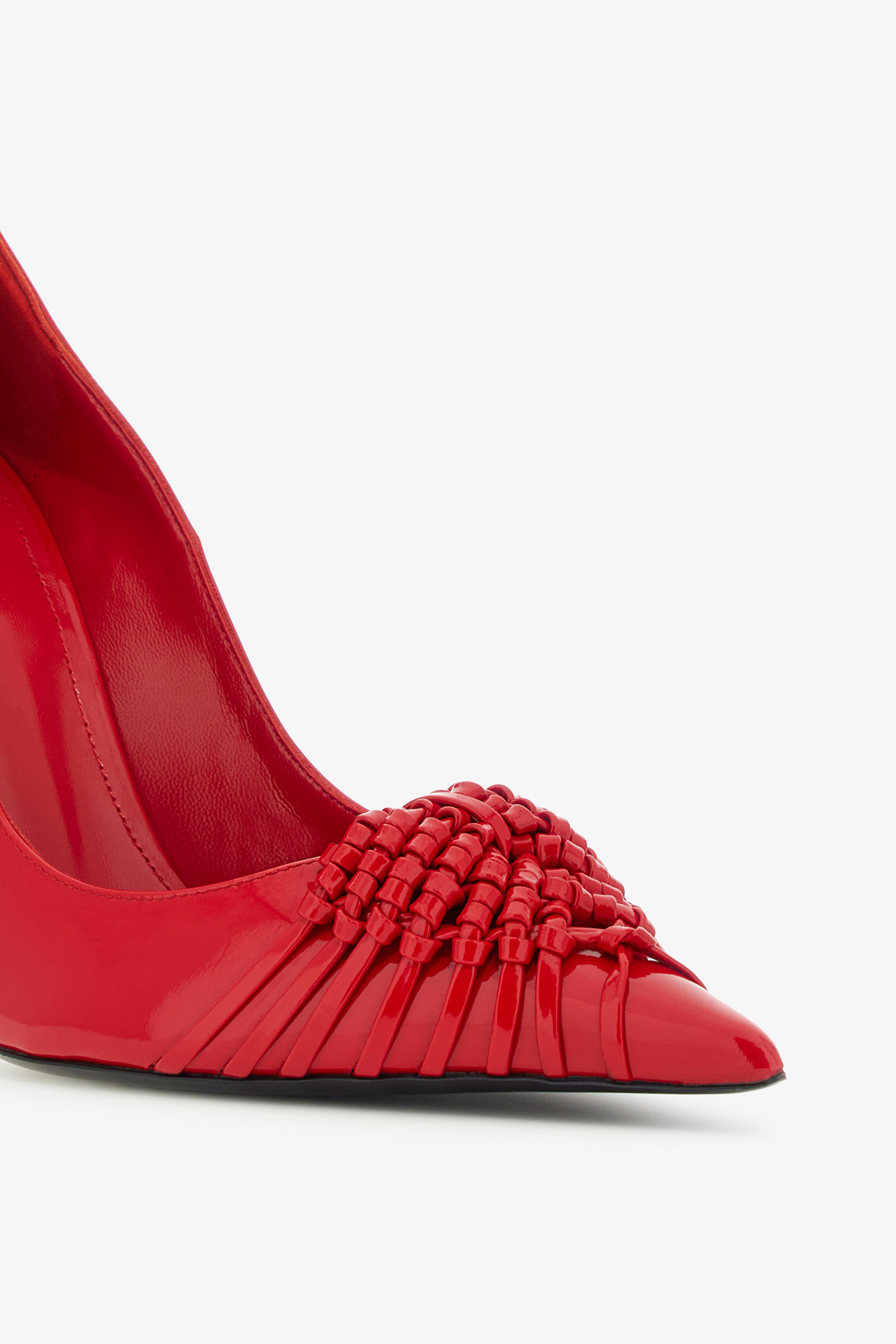 Roberto Cavalli Pump With Decoration In Red