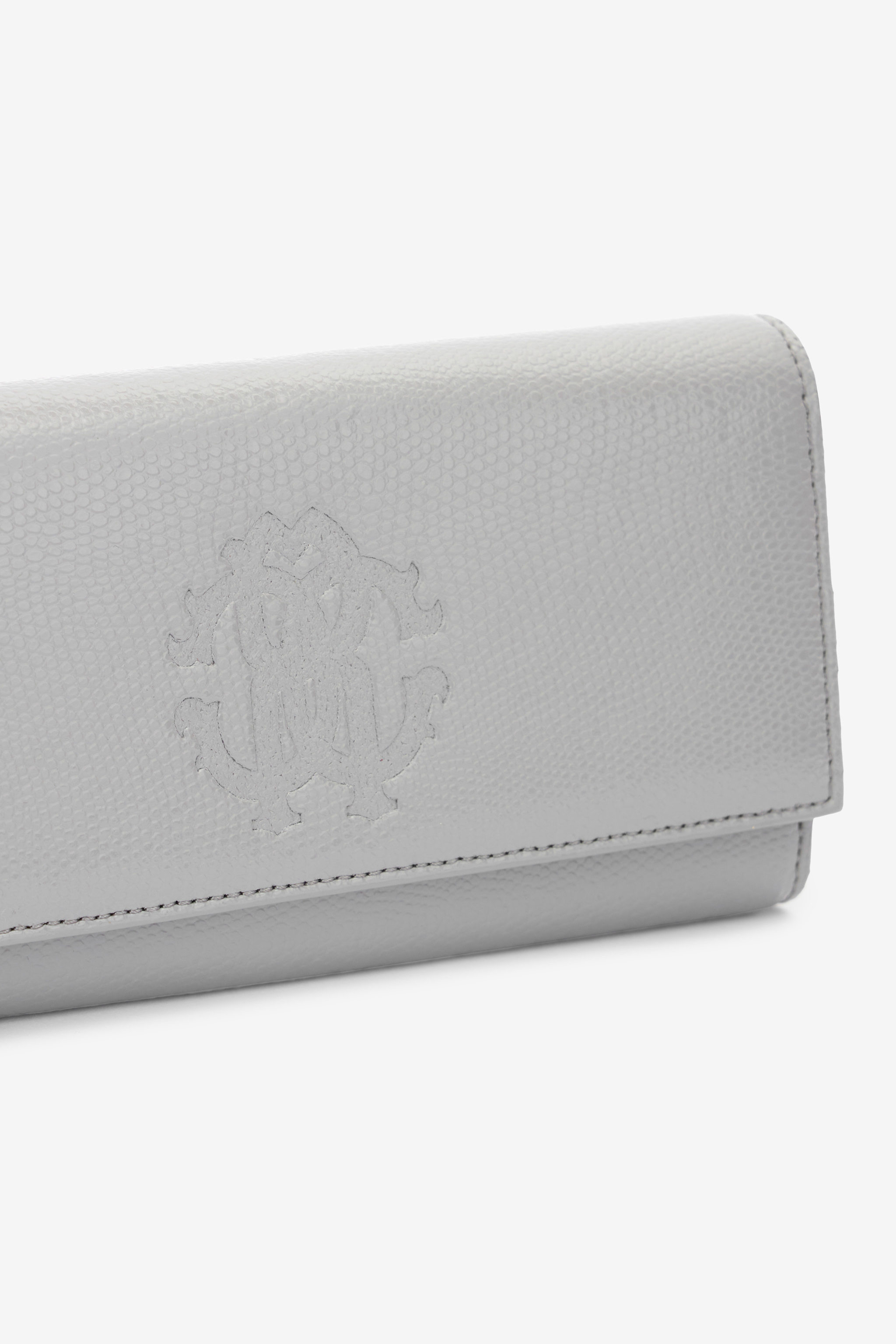 ROBERTO CAVALLI GELDBÖRSE MIT KLAPPE UND MONOGRAMM RC