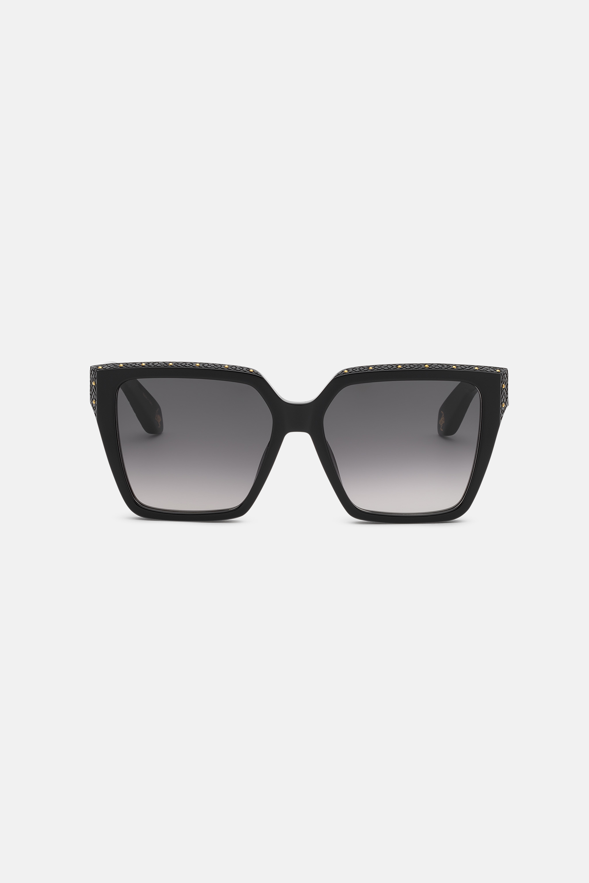 Roberto Cavalli Women's Black Wide And Femenine Sunglasses - Eyewear Shiny