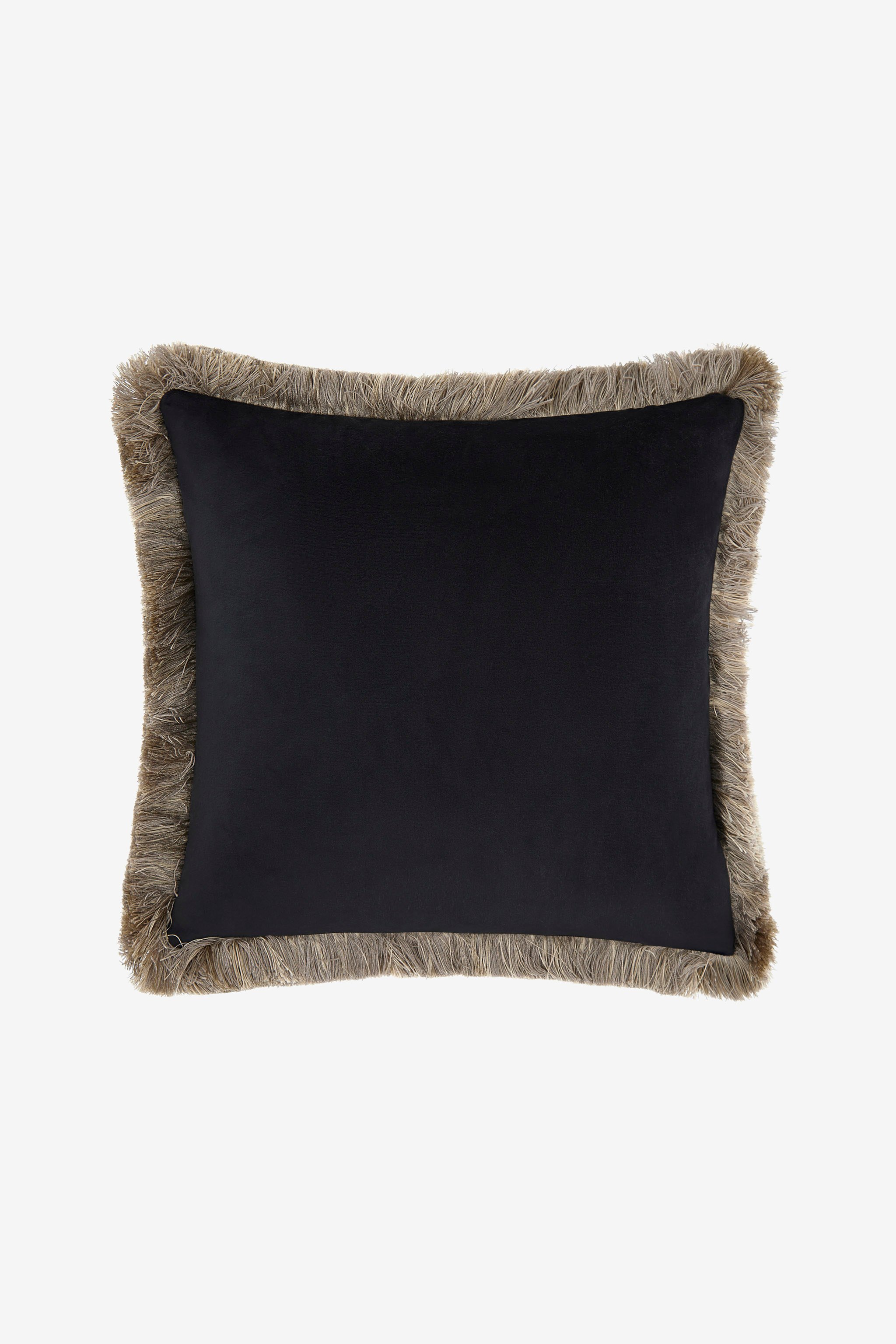 Roberto Cavalli Cushion Crystal Snakes 40x40 In Black