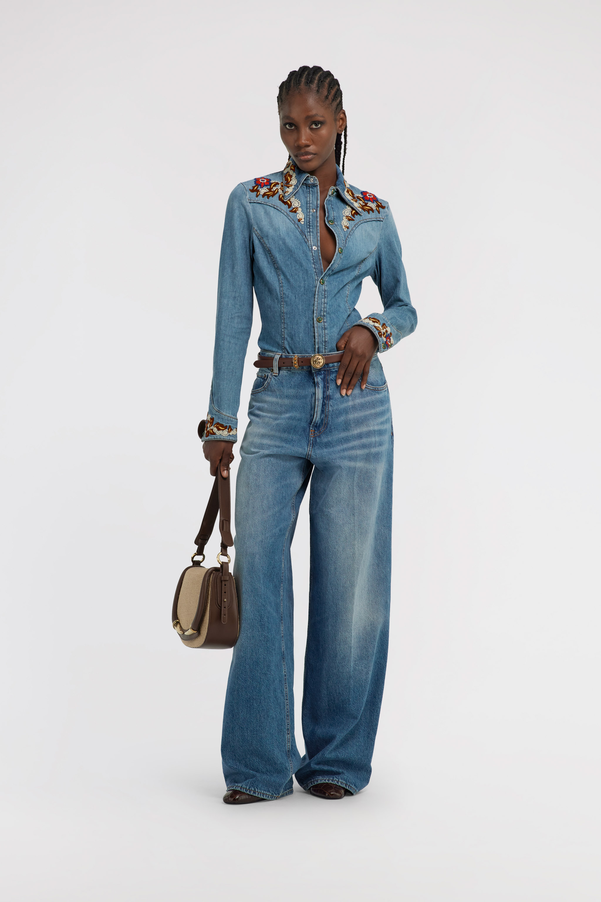 ROBERTO CAVALLI JEANS BLOUSE