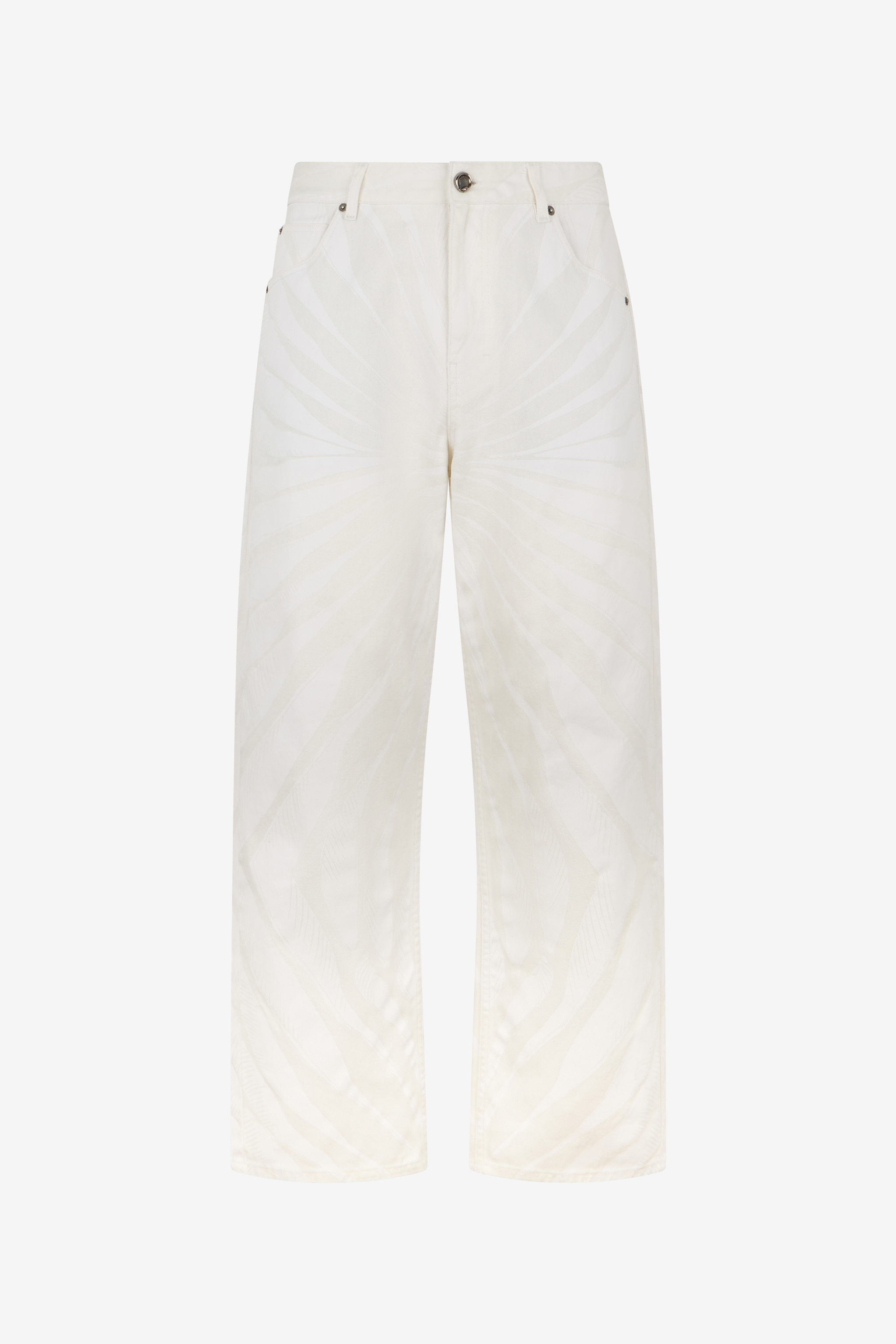 Roberto Cavalli Ray Of Print Jeans