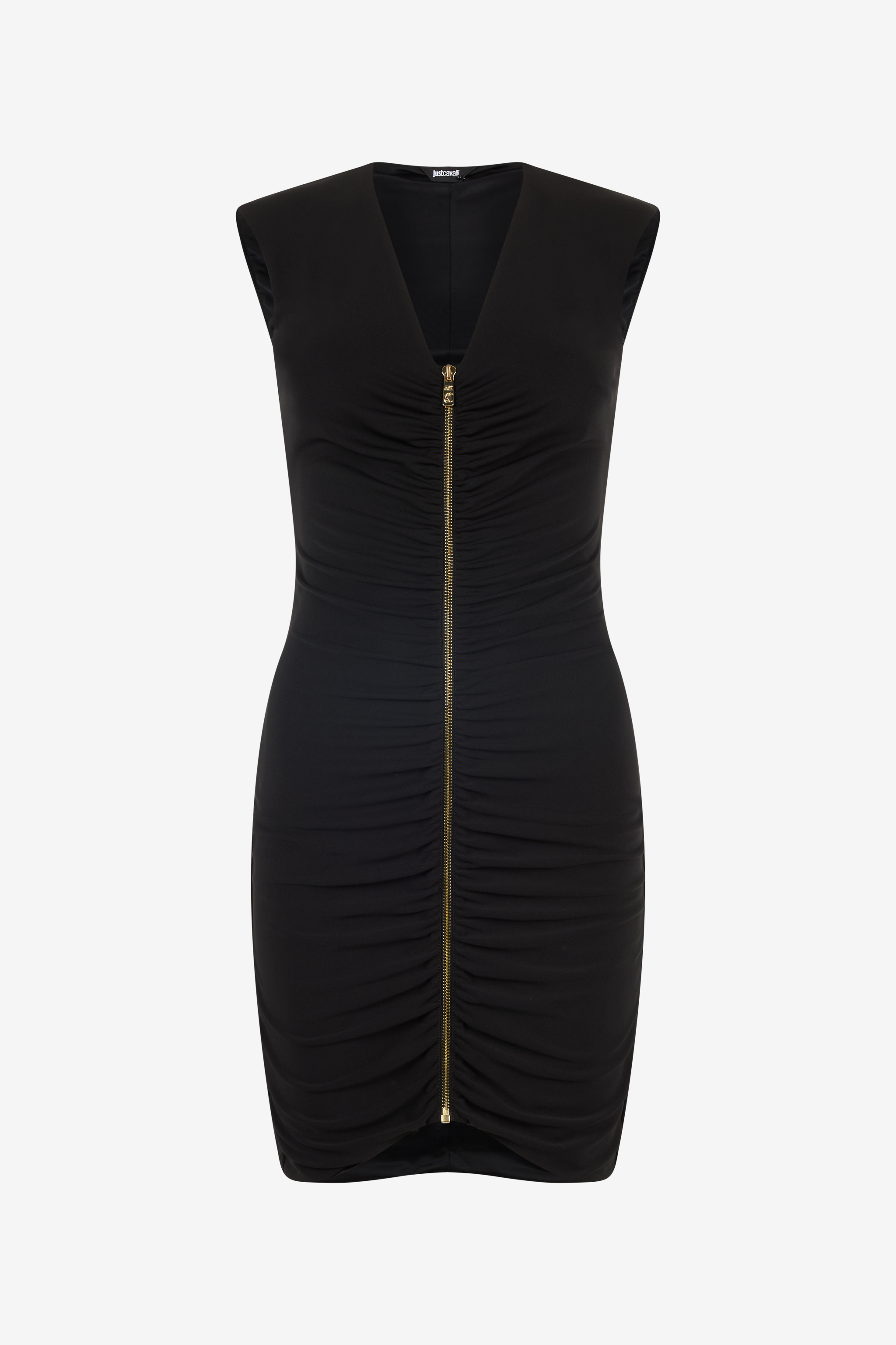 Roberto Cavalli Women's Black Sleeveless Mini Dress - Ready To Wear