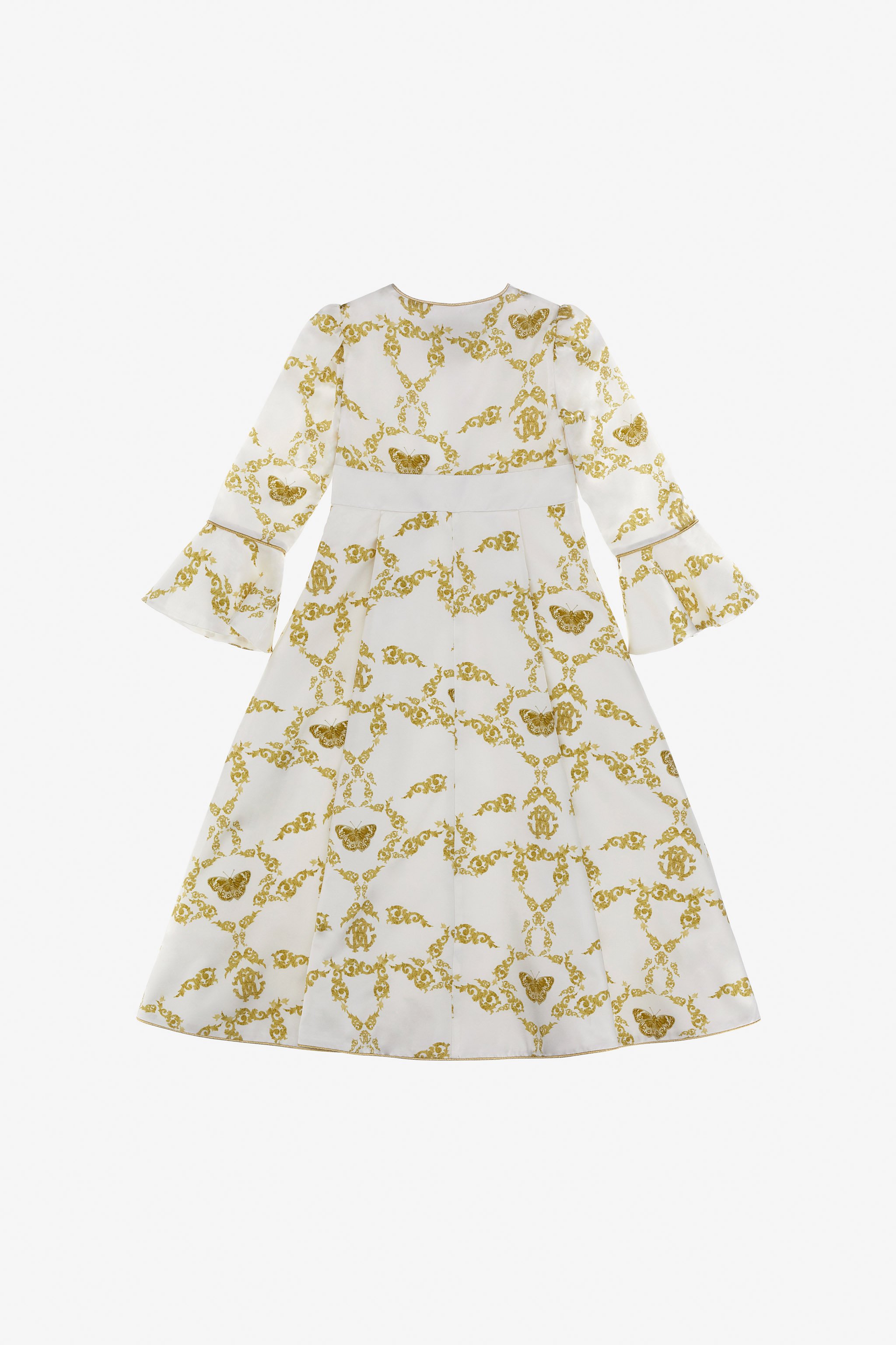 Golden Baroque Elegance Dress