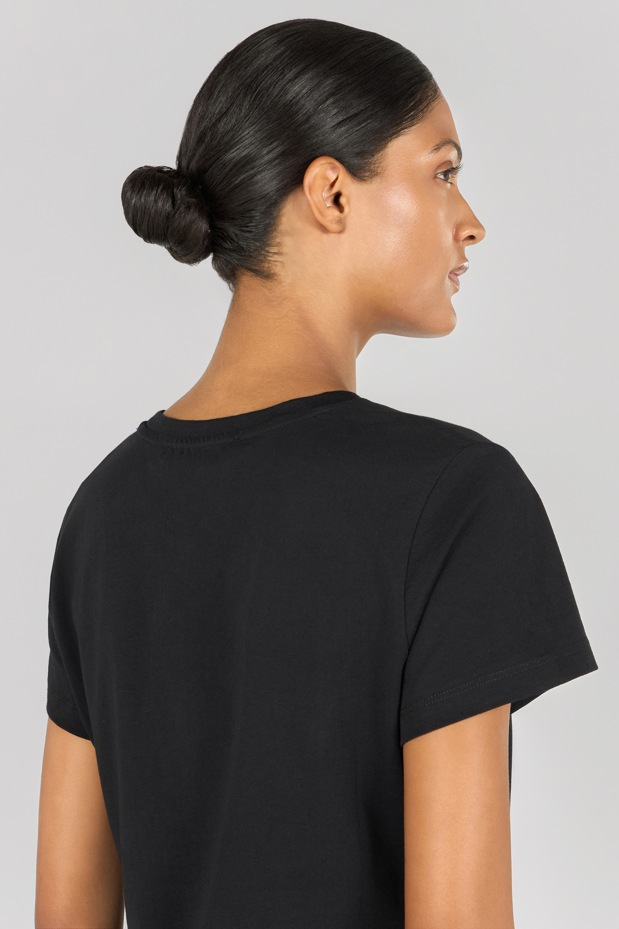 Shop Roberto Cavalli T-shirt Mit Schriftzug In Black