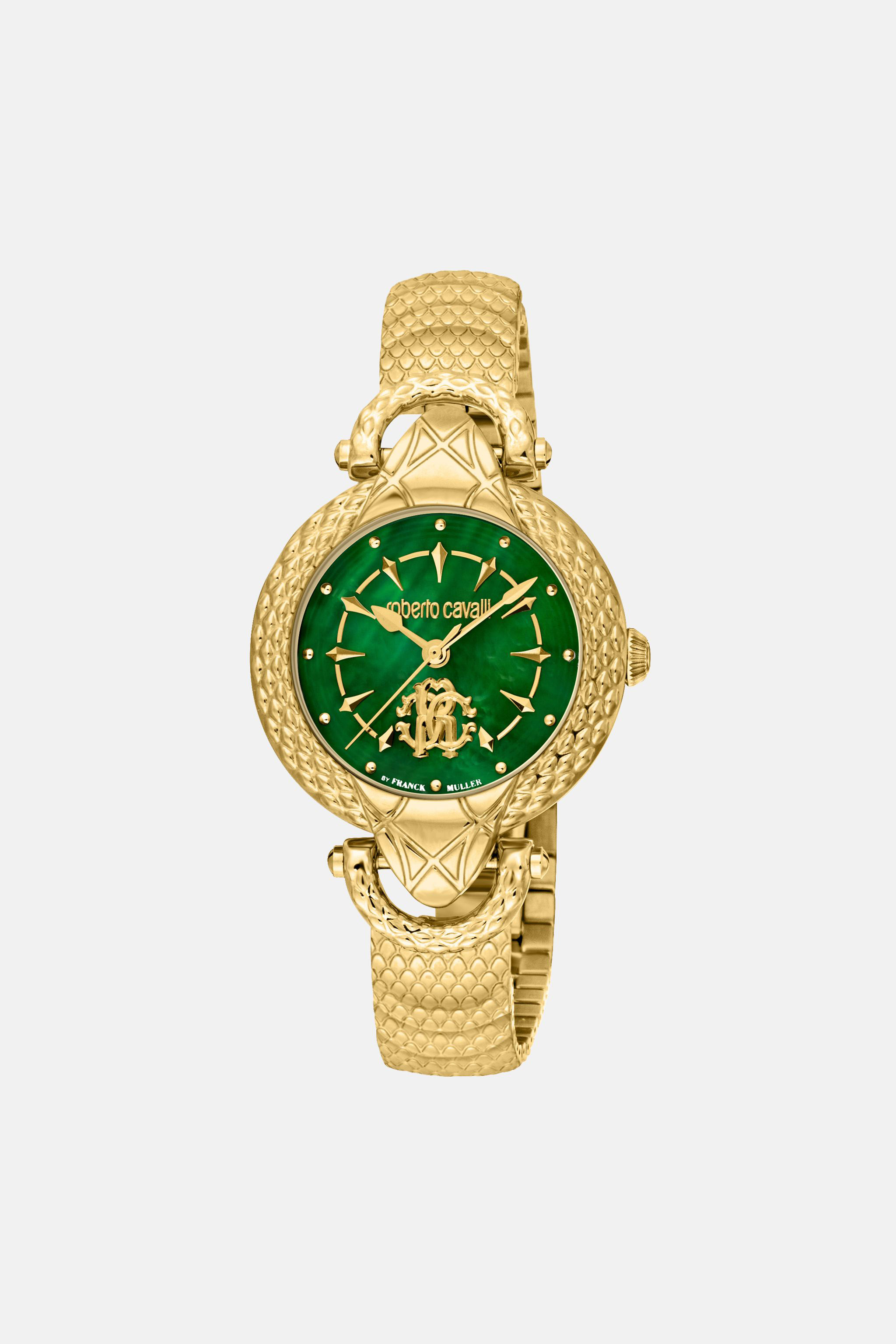 Roberto Cavalli by Franck Muller Snake Core watch in Gold for
