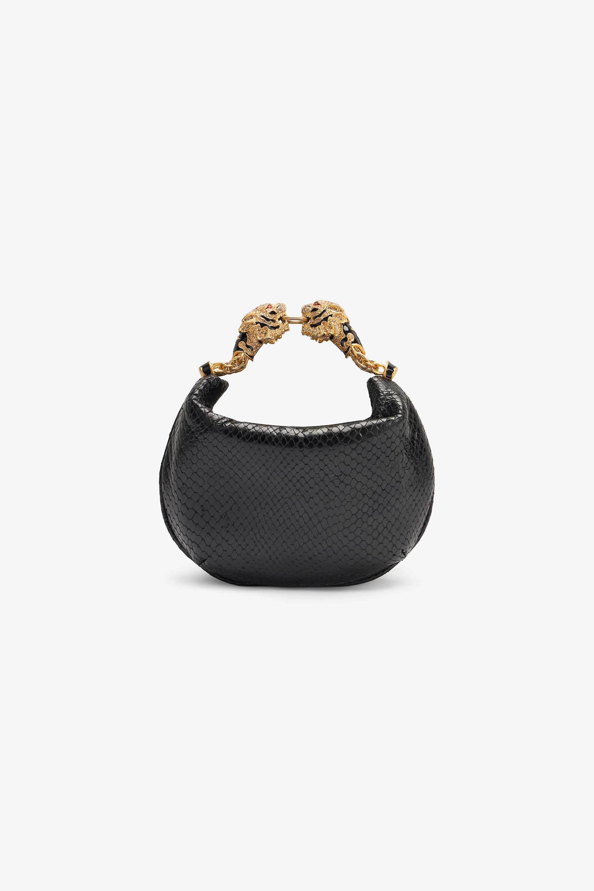 ROBERTO CAVALLI MINI HOBO ROAR BAG MIT SCHLANGENPRINT