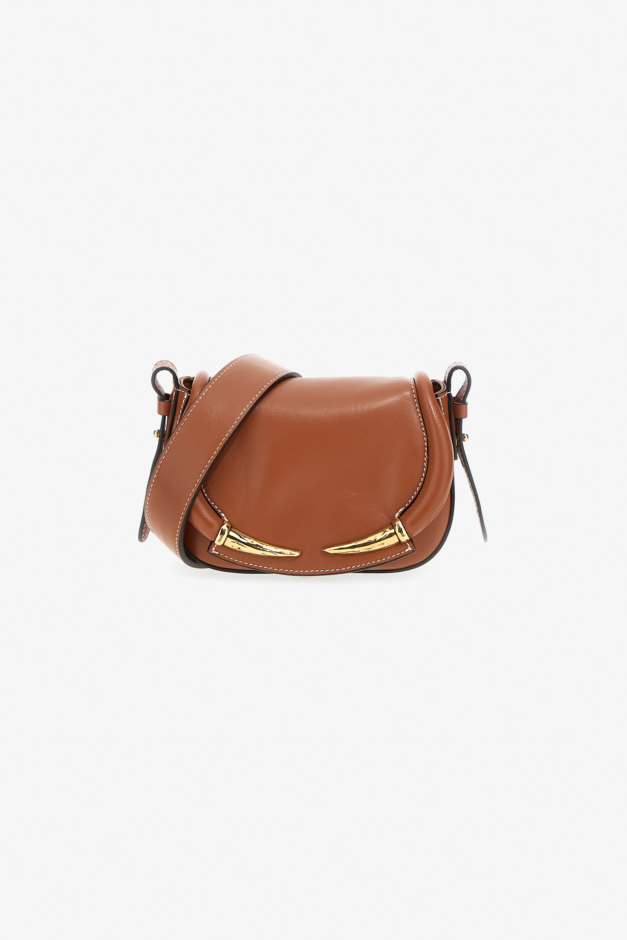 Roberto Cavalli Women's Brown Fang Bang Shoulder Bag
