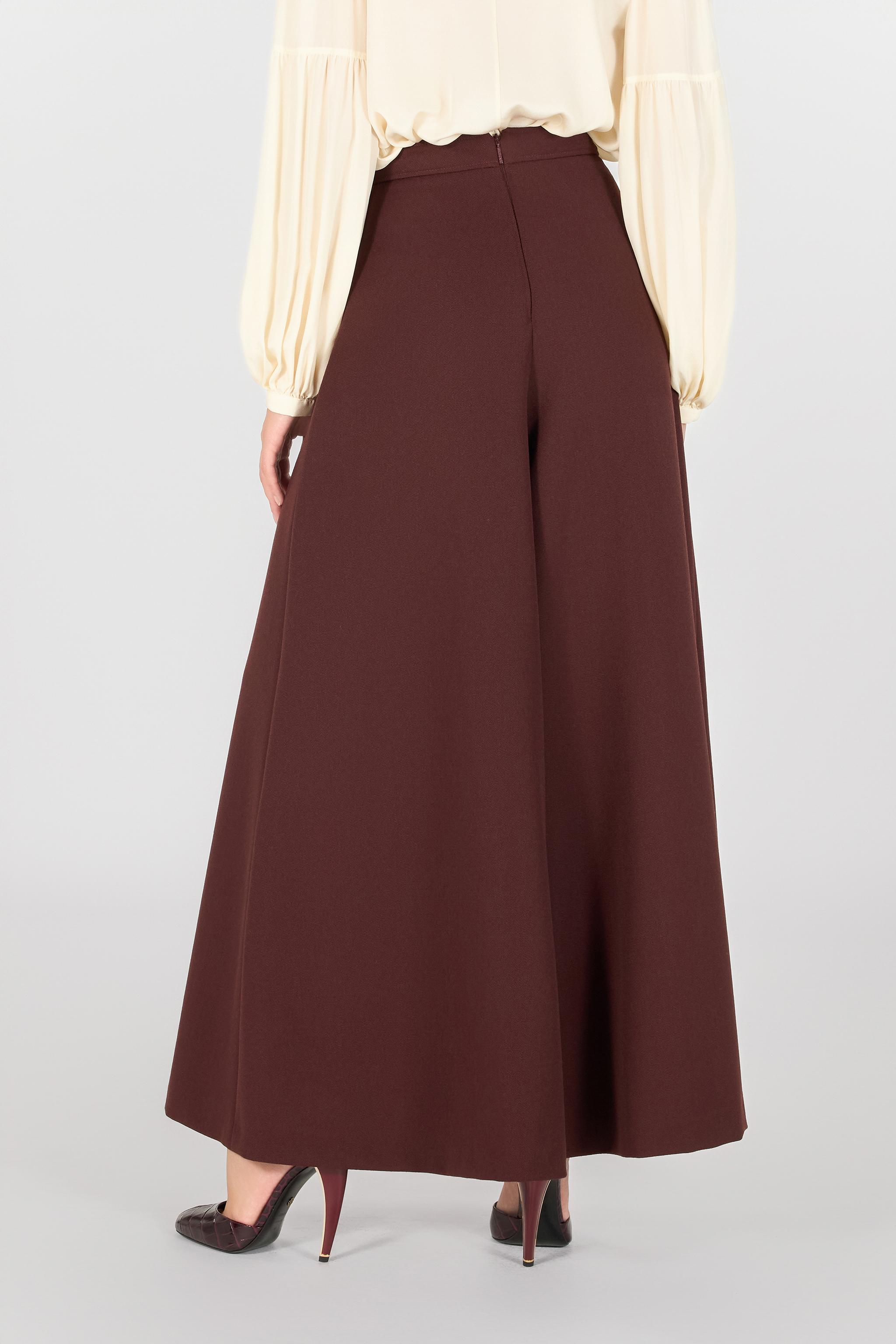 Roberto Cavalli Fluid Trousers In Purple