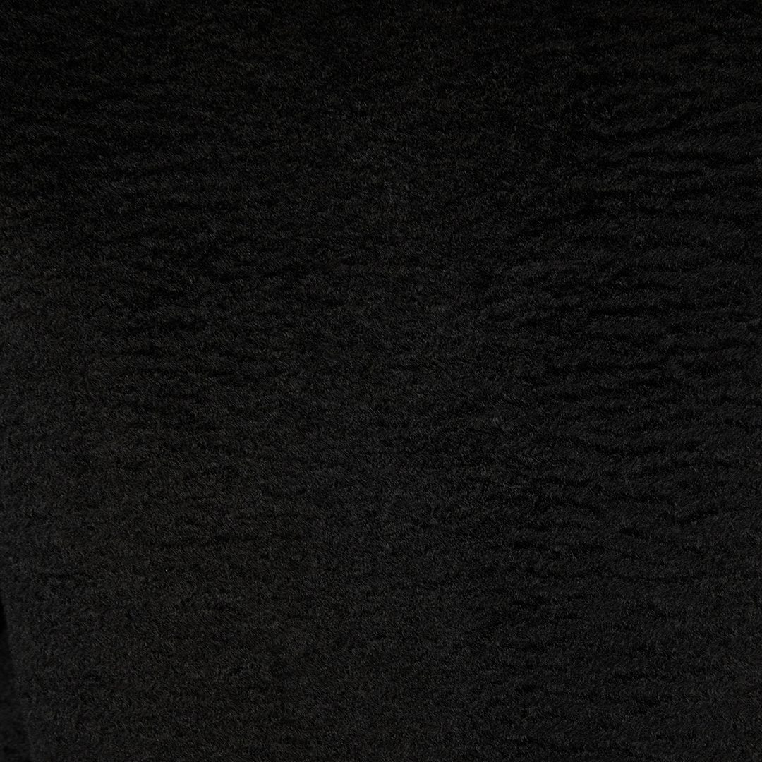 Roberto Cavalli Black Coat With Gold Buttons In Black