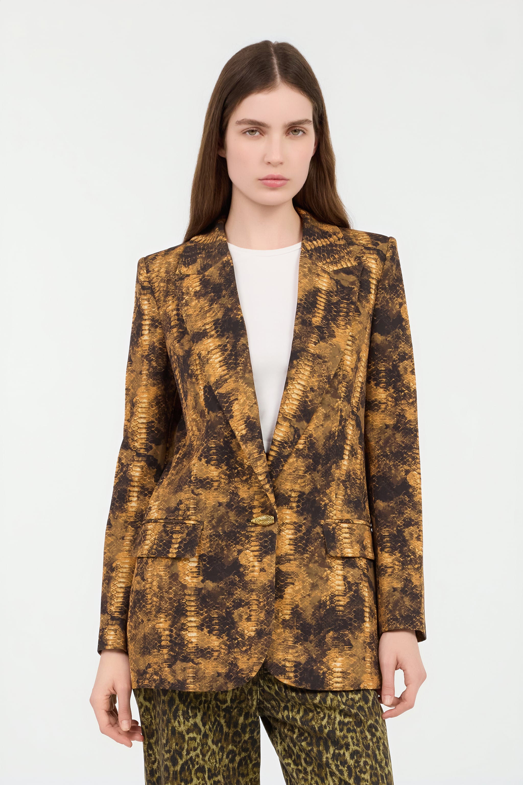 Roberto Cavalli Python Print Jacket | Thumbnail 2 Roberto Cavalli Python Print Jacket | Thumbnail 2
