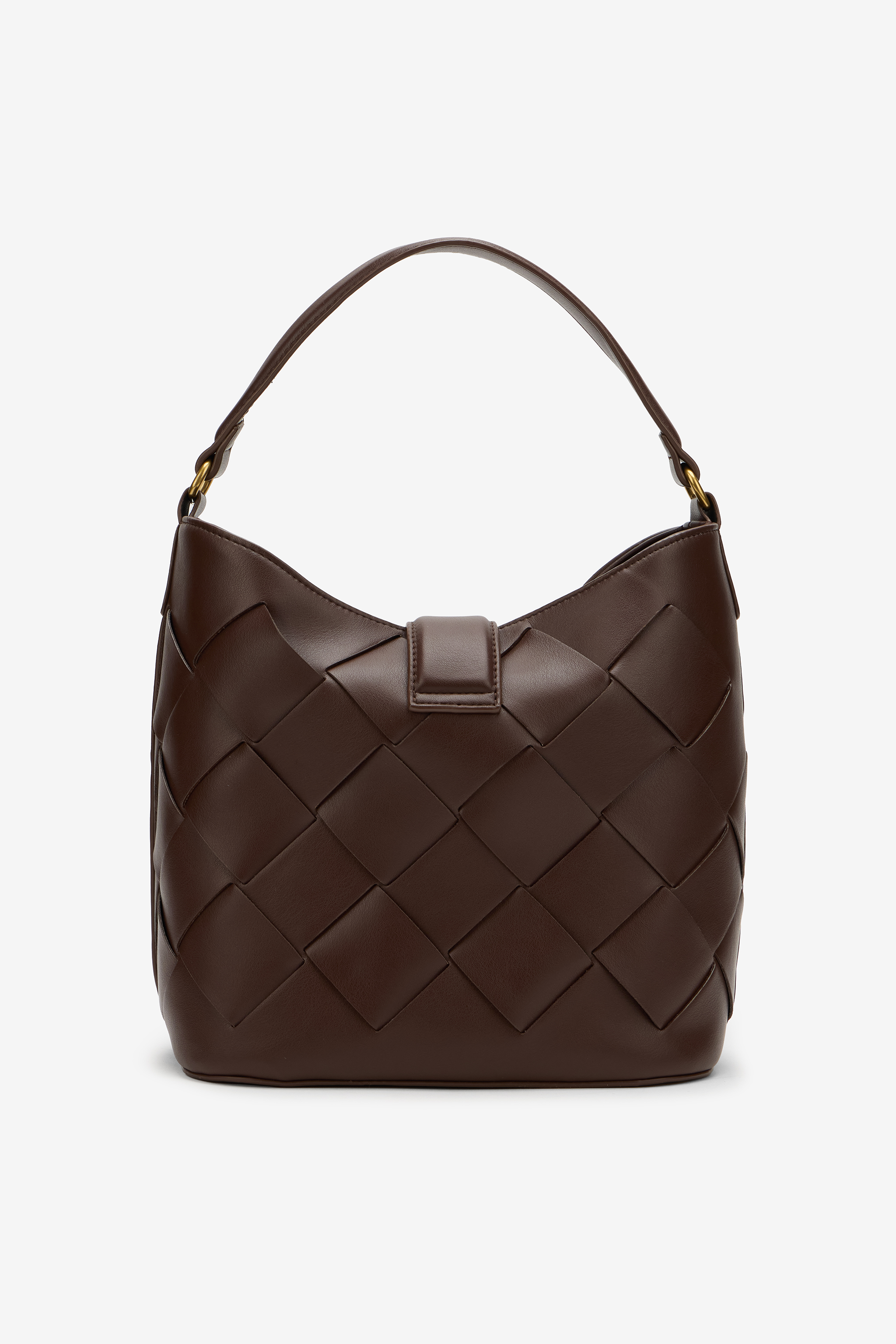 Roberto Cavalli Shoulder Bag in with Woven Detail | Thumbnail 3