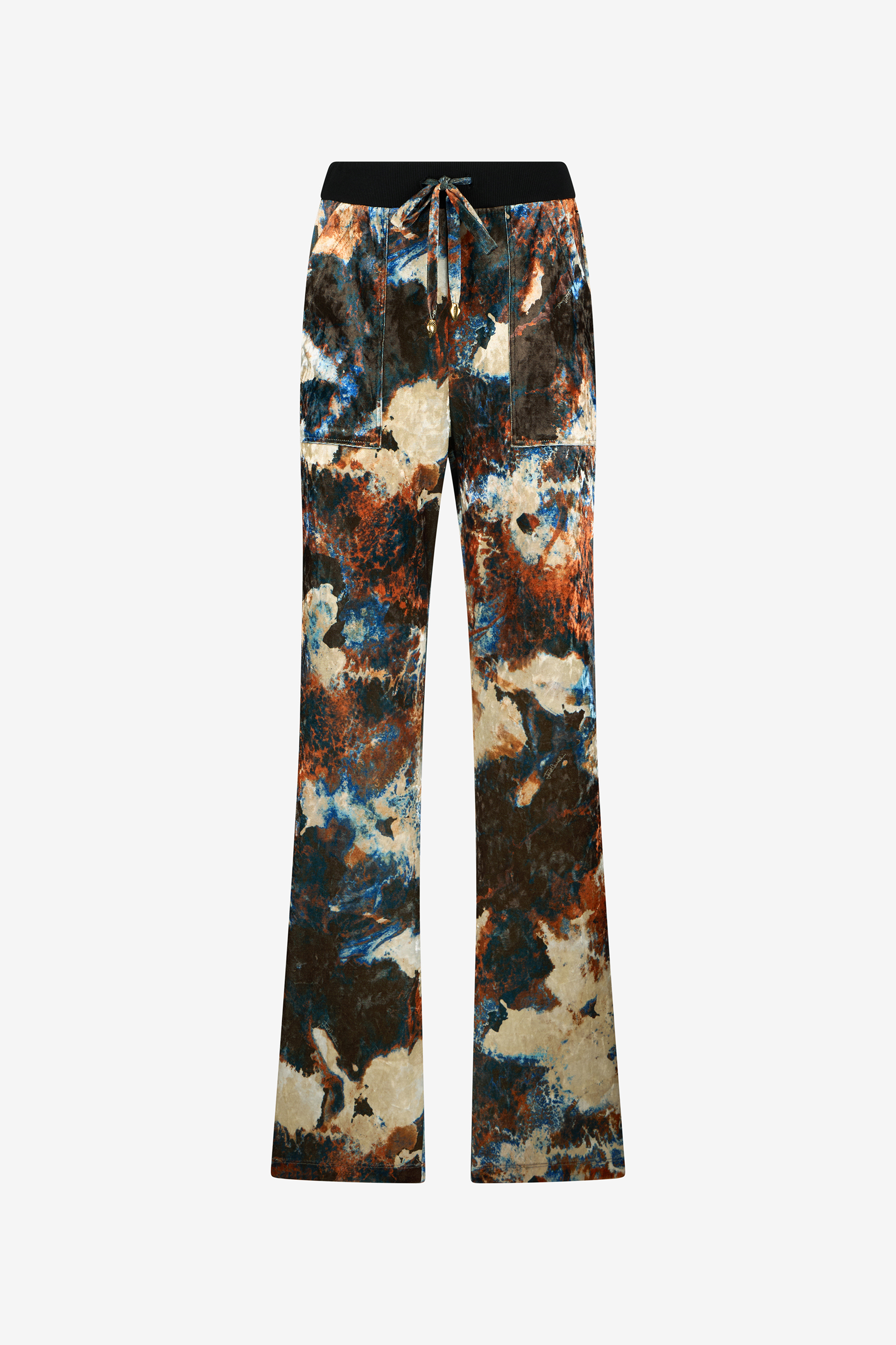 Rusty Stain Print Trousers