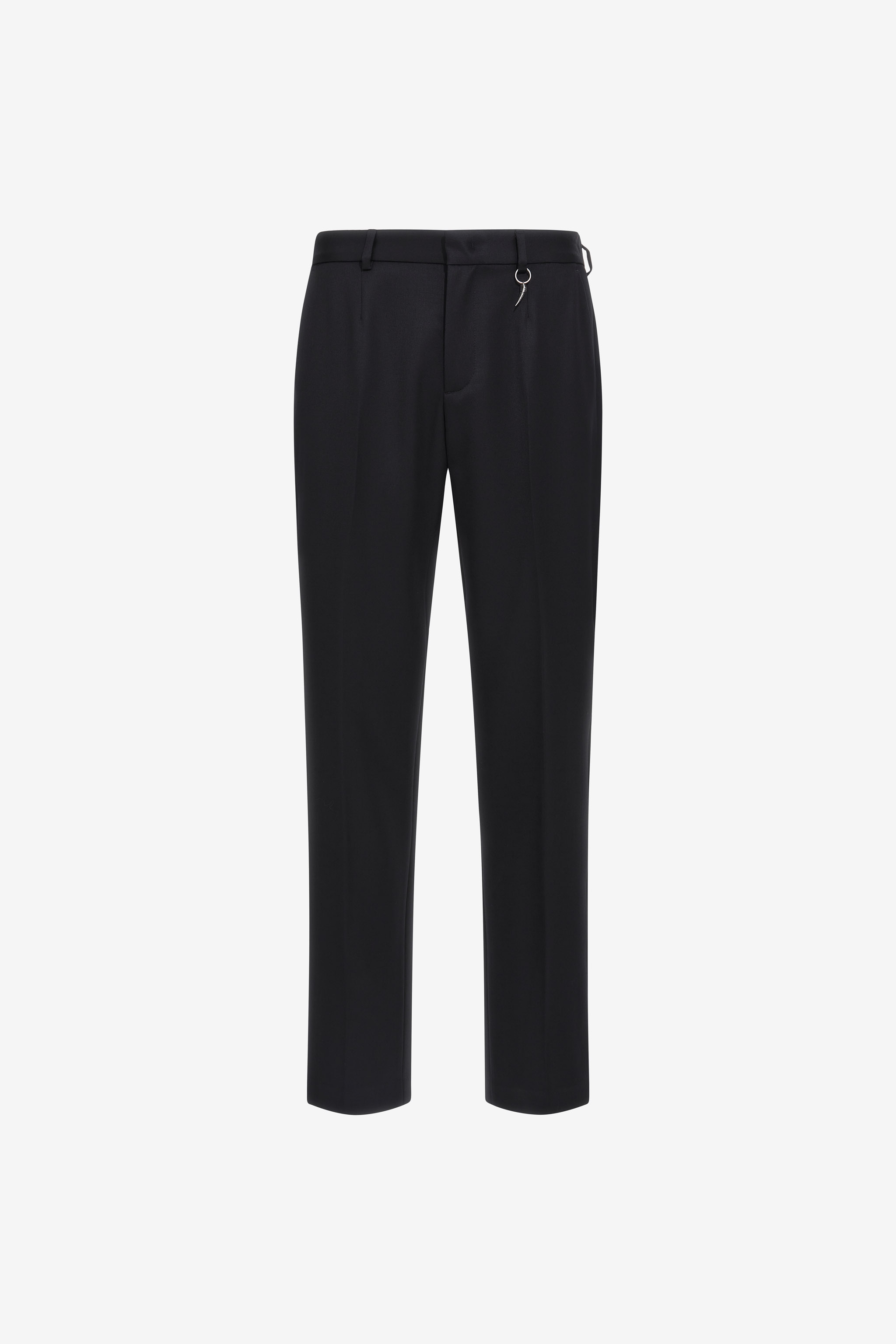 Roberto Cavalli Men's Black Tiger Tooth Tailored Trousers - Ready To Wear - Image 1