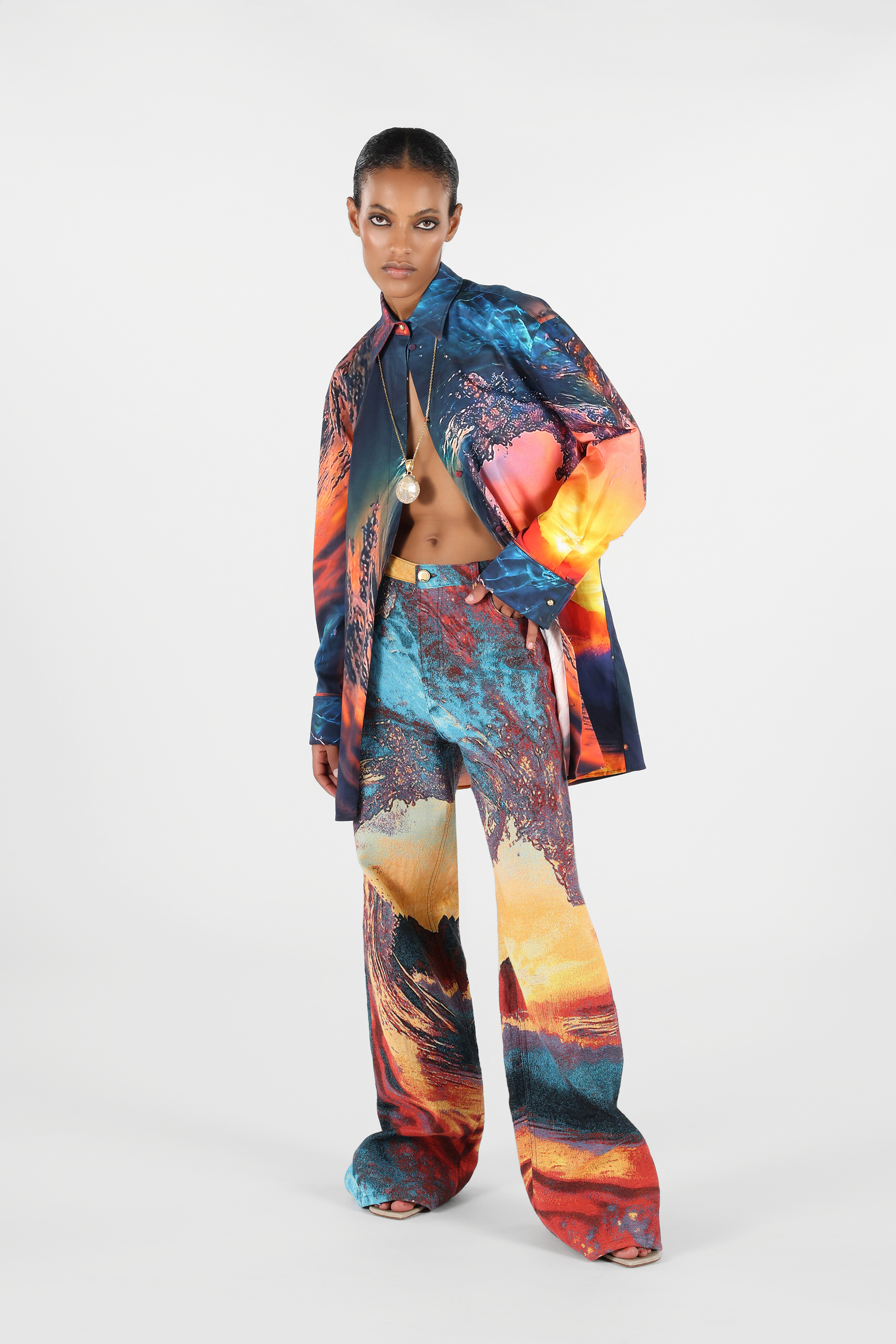 Itaca Print Dress