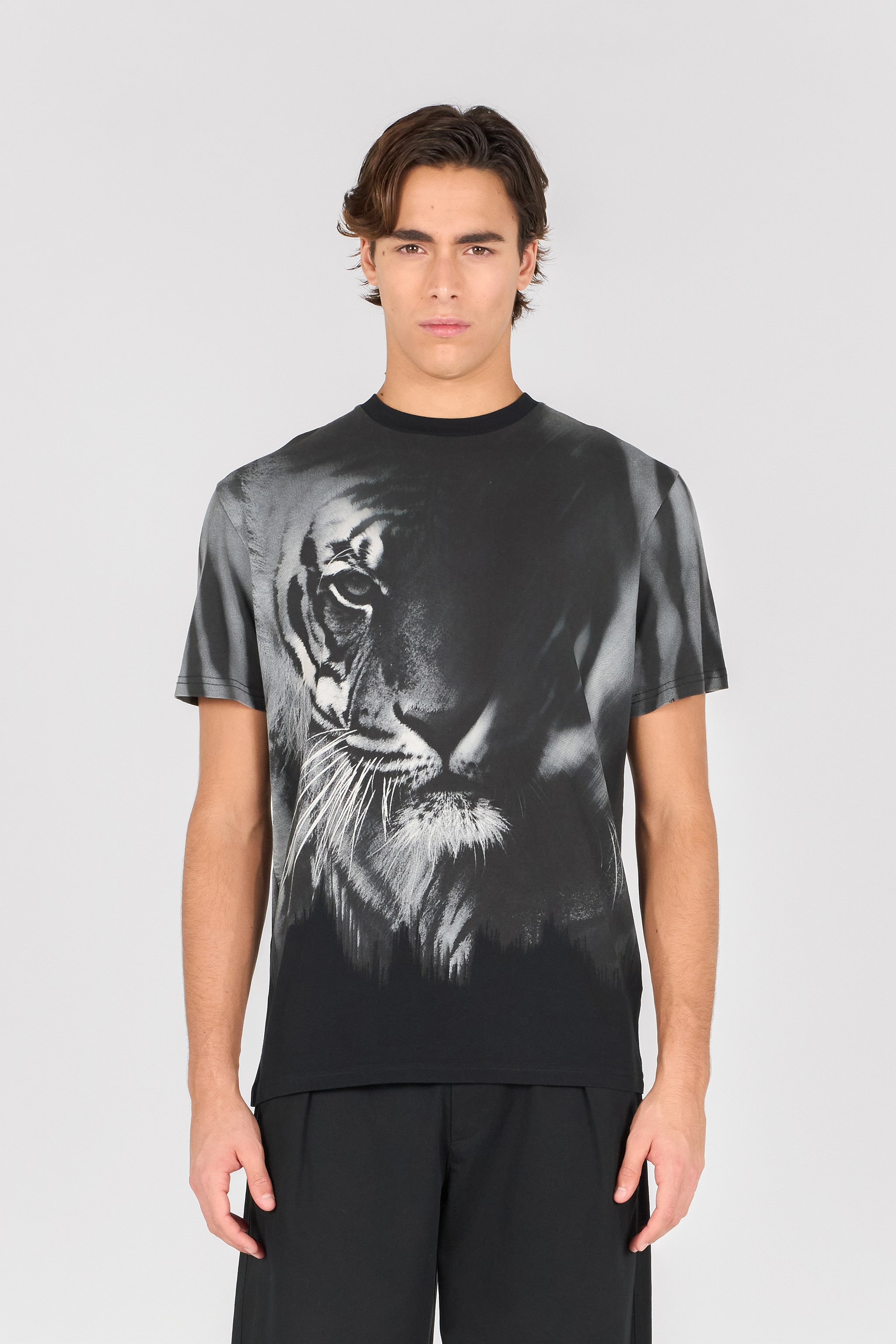 Tiger print T-shirt