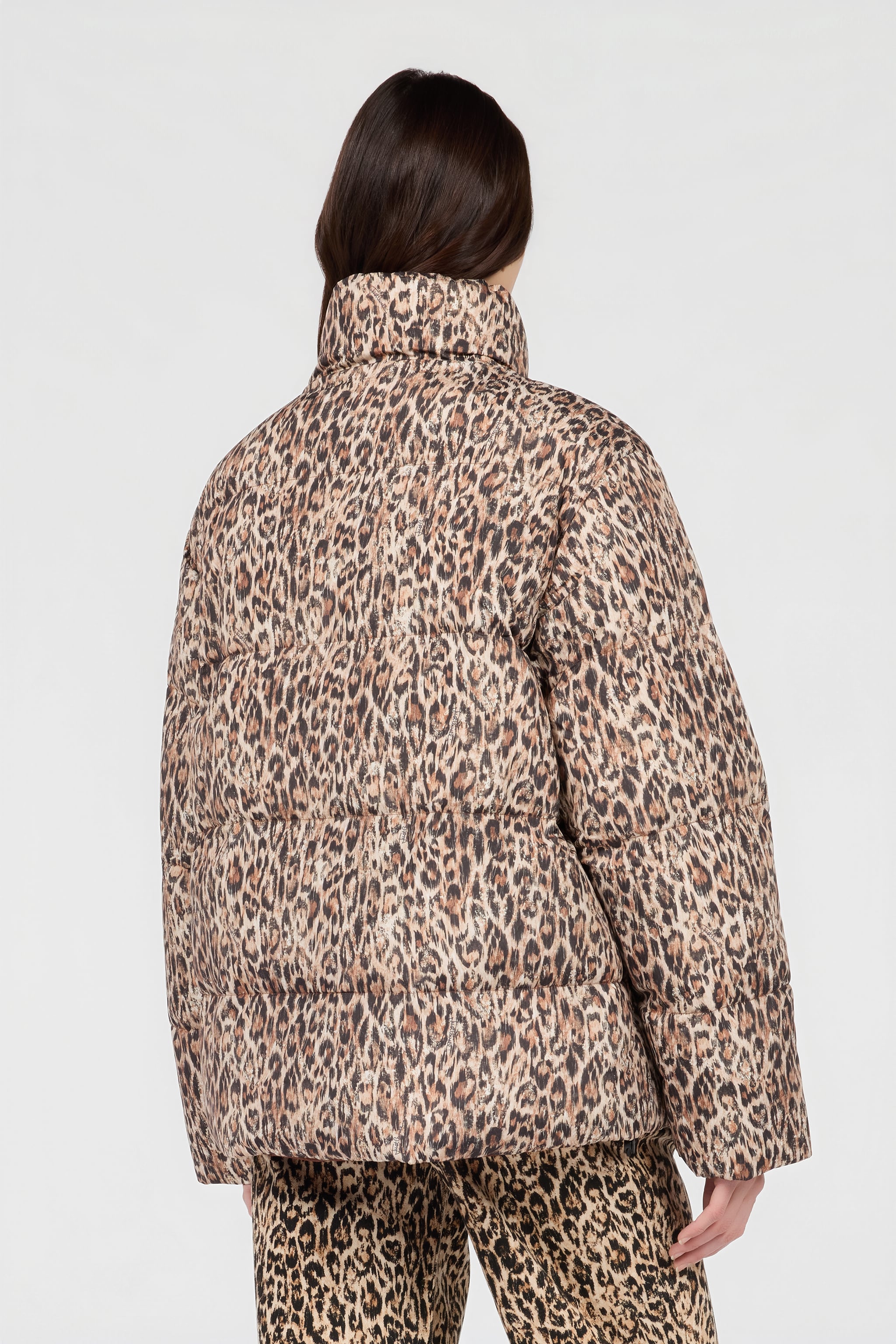 Roberto Cavalli Reversible Leopard Print Puffer Jacket | Thumbnail 3 Roberto Cavalli Reversible Leopard Print Puffer Jacket | Thumbnail 3