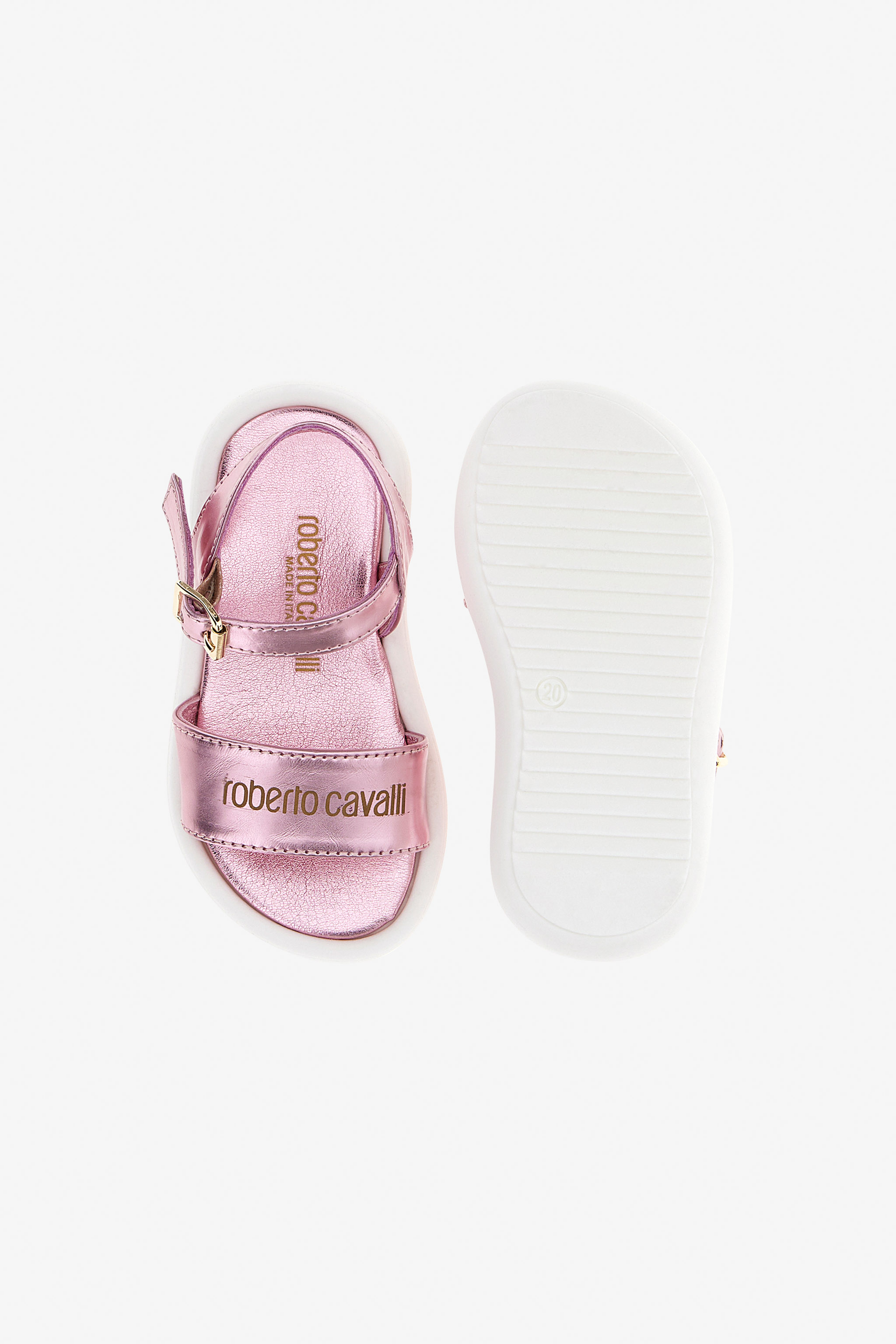 ROBERTO CAVALLI RC LOGO SANDALS 