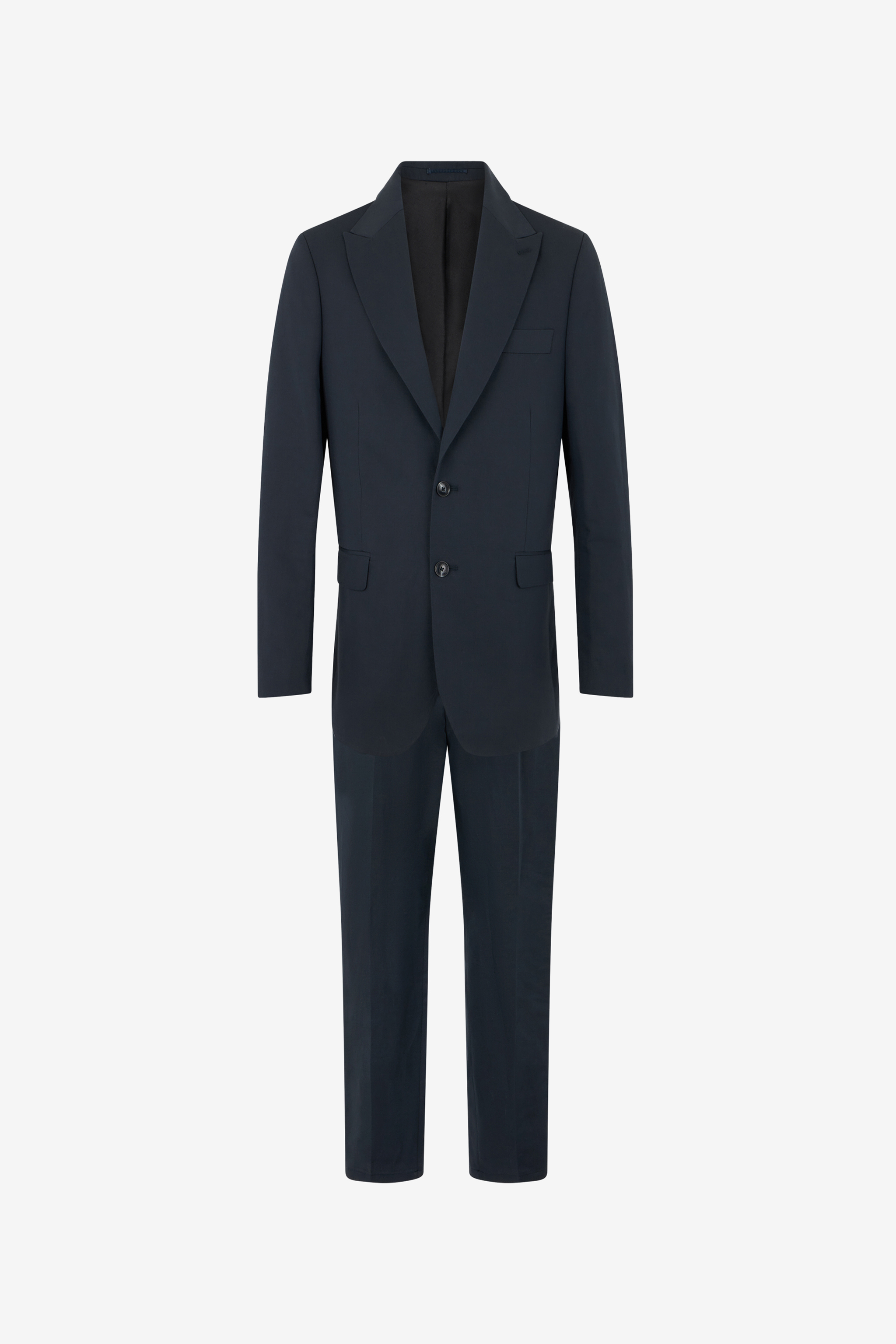 Roberto Cavalli Men's Blue Cotton And Linen Suit - Ready To Wear - Image 1