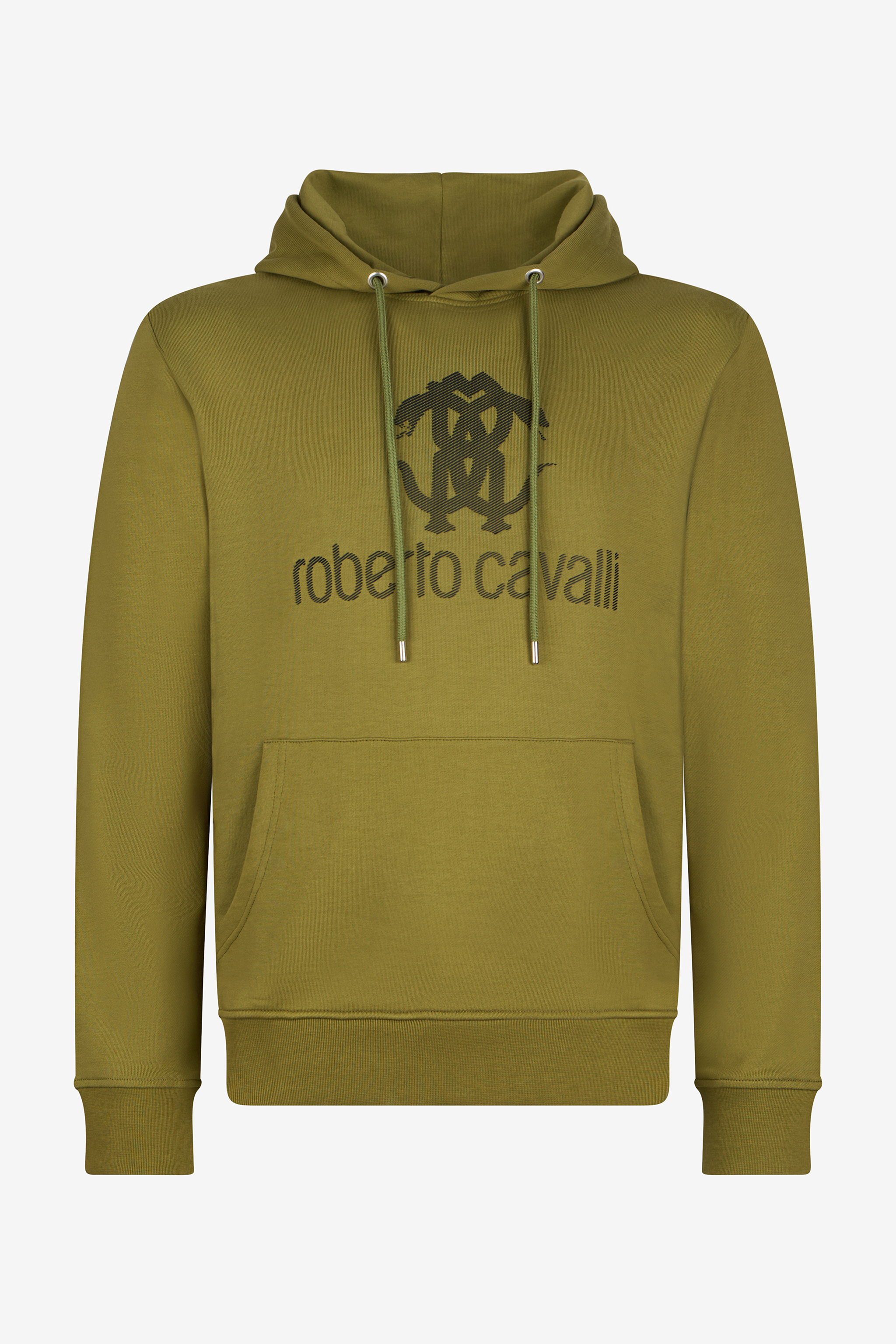 Green Sweatshirt Hoodie With Logo