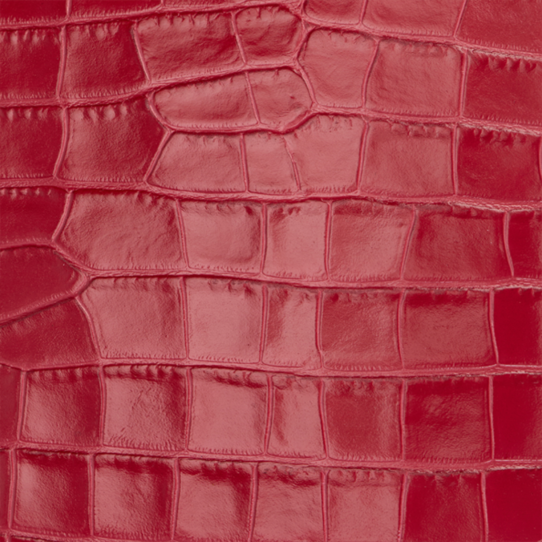 Roberto Cavalli Antique Rose Crocodile-effect Clutch In Pink
