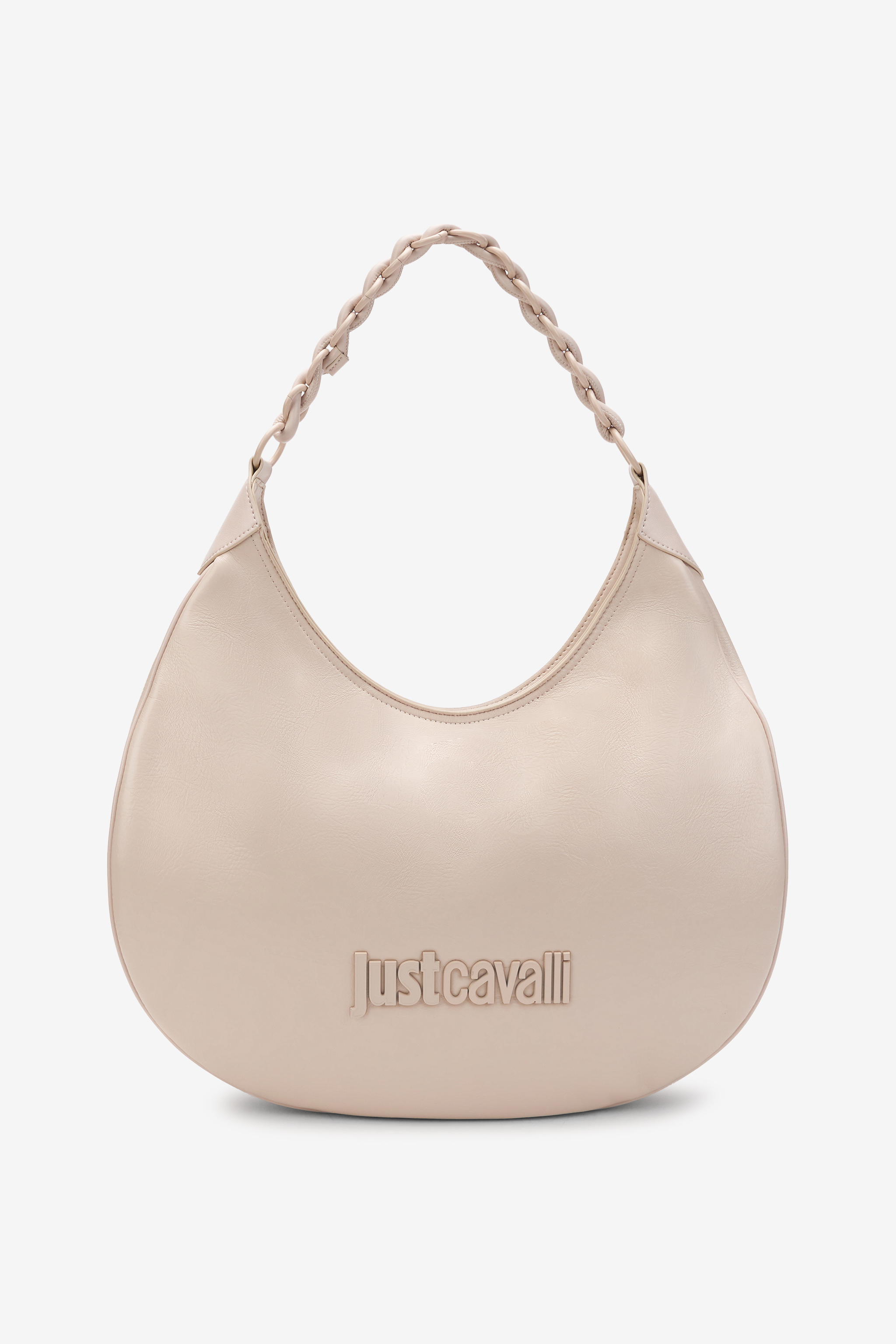Roberto Cavalli Women's Beige Shoulder Bag - Bags Shifting Sand