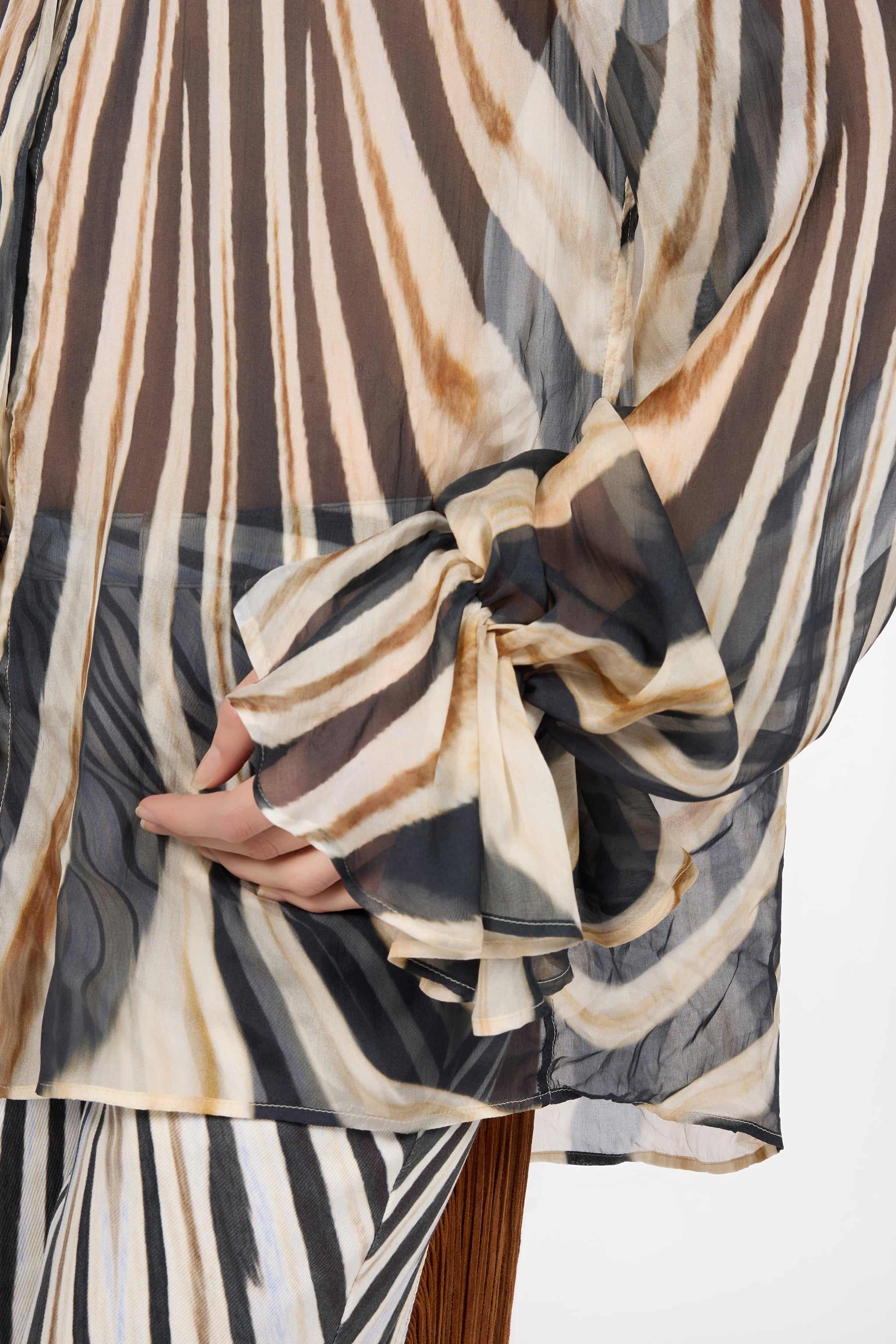 Roberto Cavalli Zebra Print Silk Shirt | Thumbnail 5 Roberto Cavalli Zebra Print Silk Shirt | Thumbnail 5
