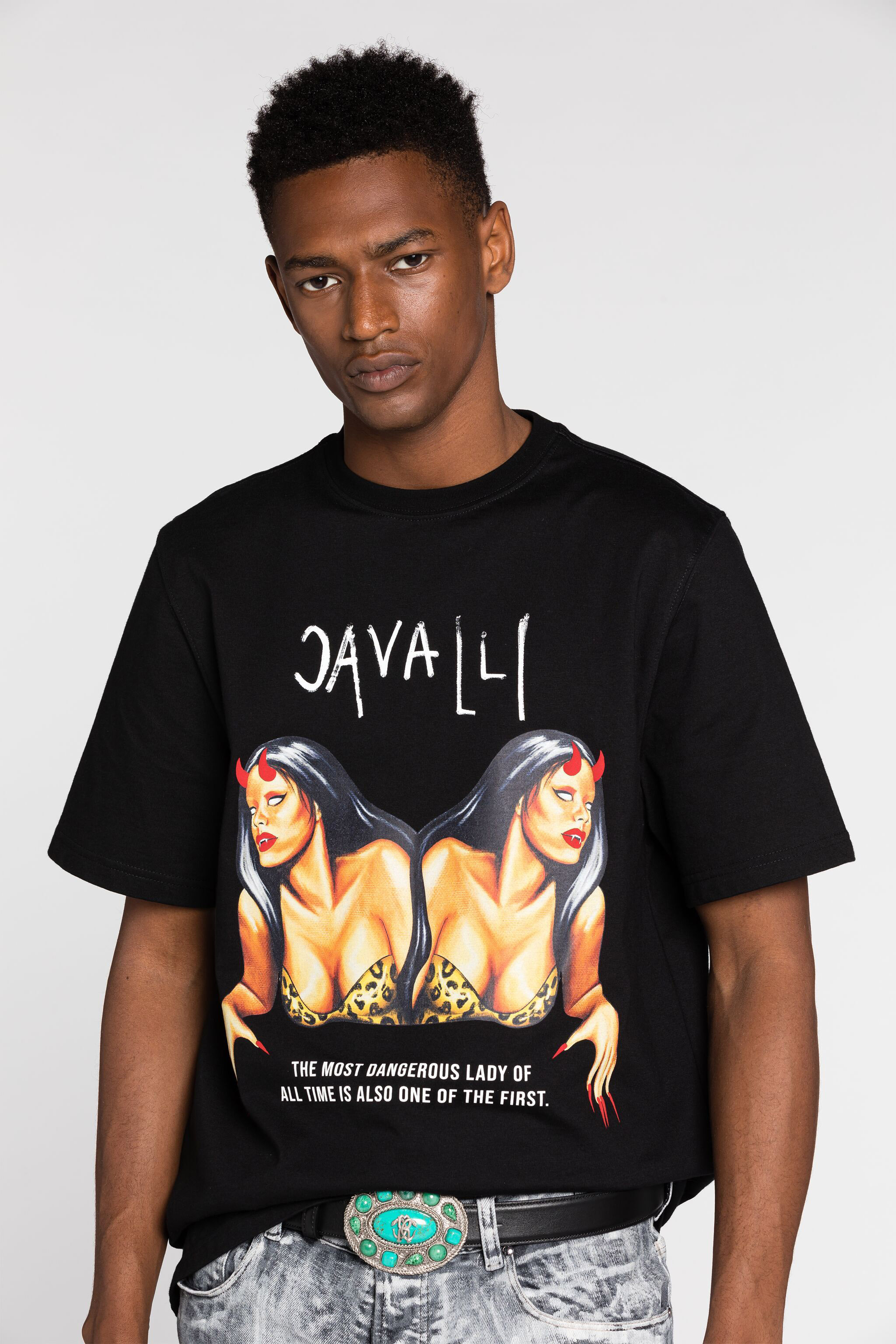 Graphic-Print Cotton T-Shirt