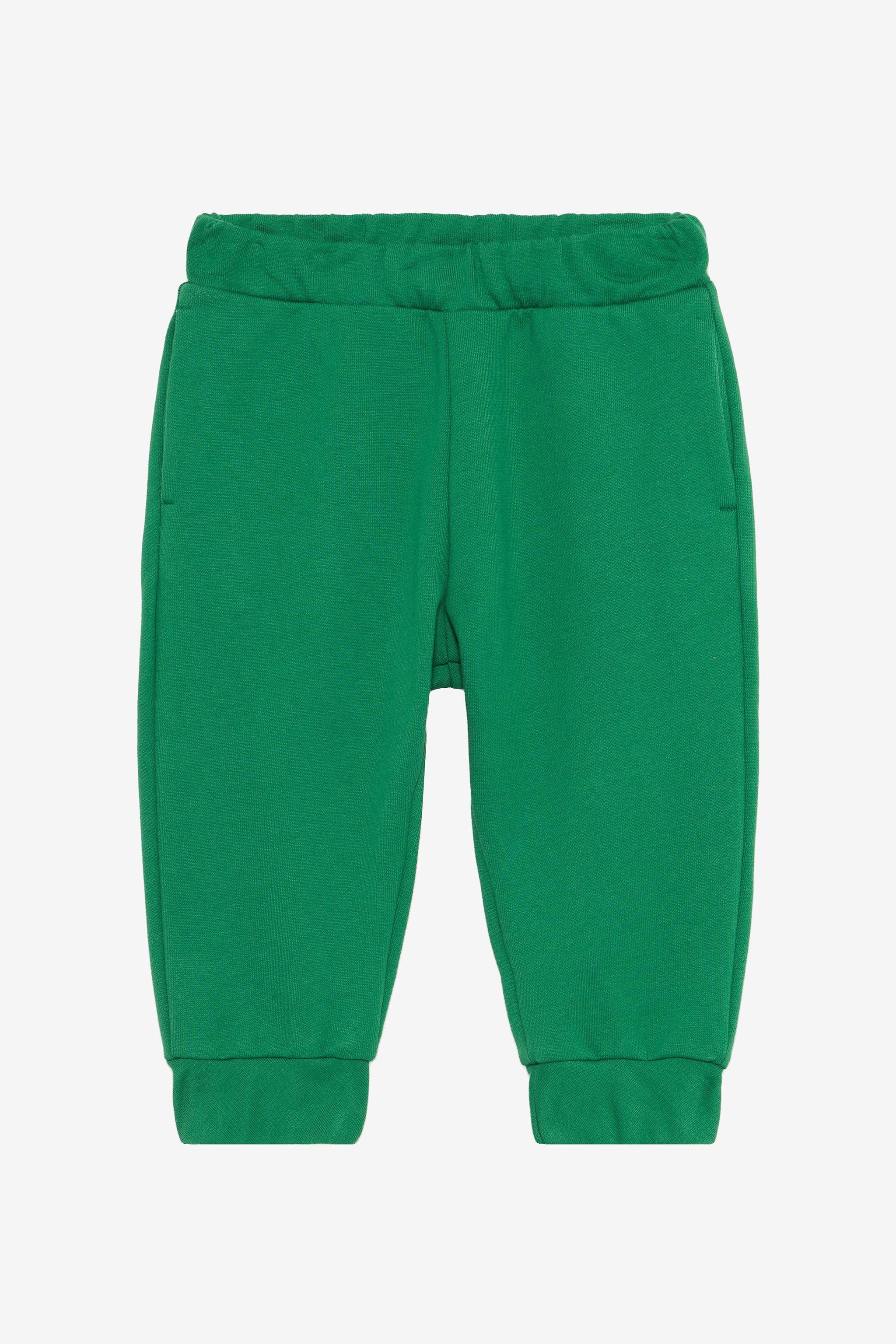 Roberto Cavalli Green Track Pants With Rc Monogram