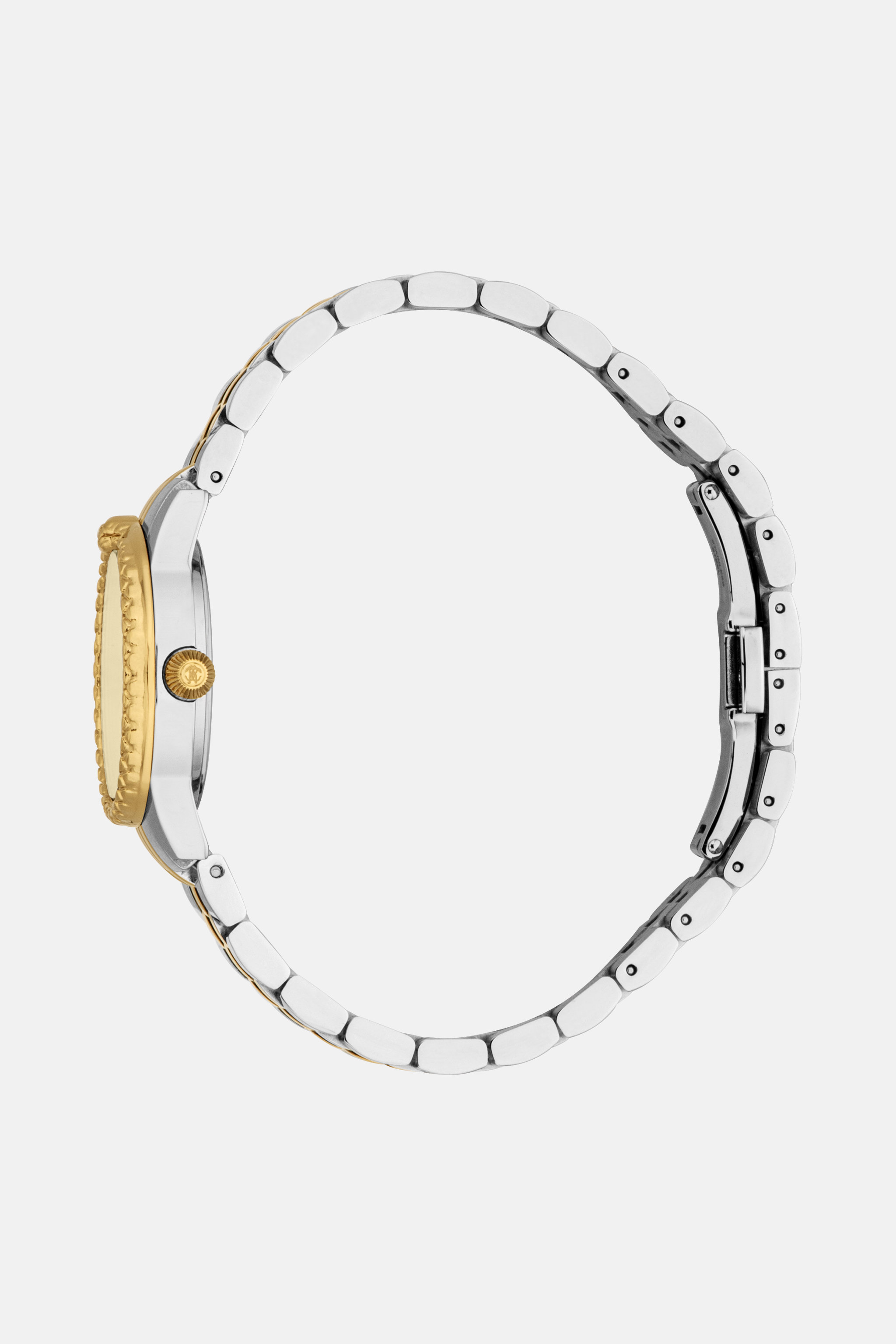 Roberto Cavalli By Franck Muller Snake Core Watch In Silver/gold