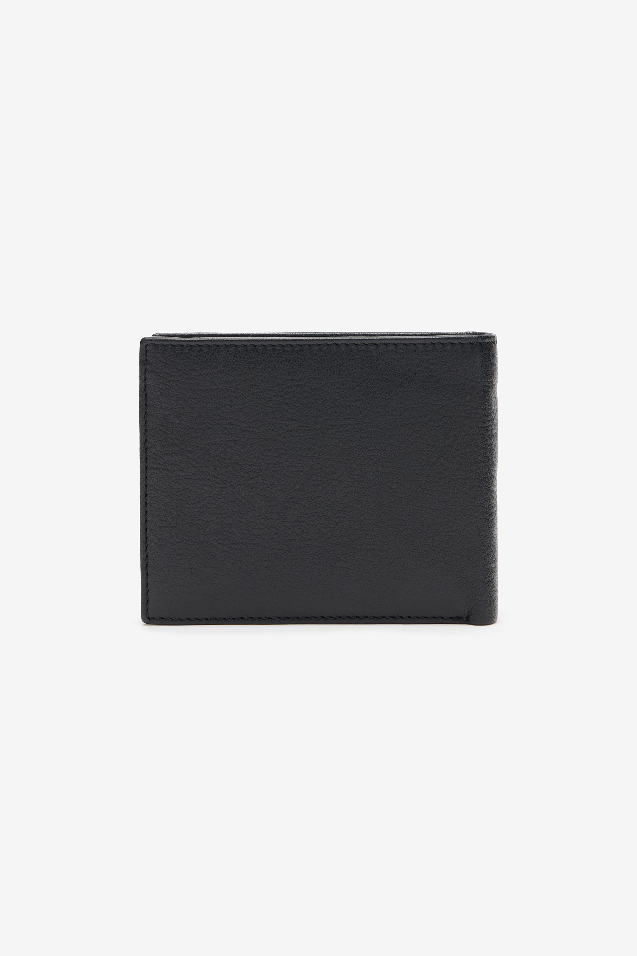 Just Cavalli Black Bifold Wallet with Embossed Logo
