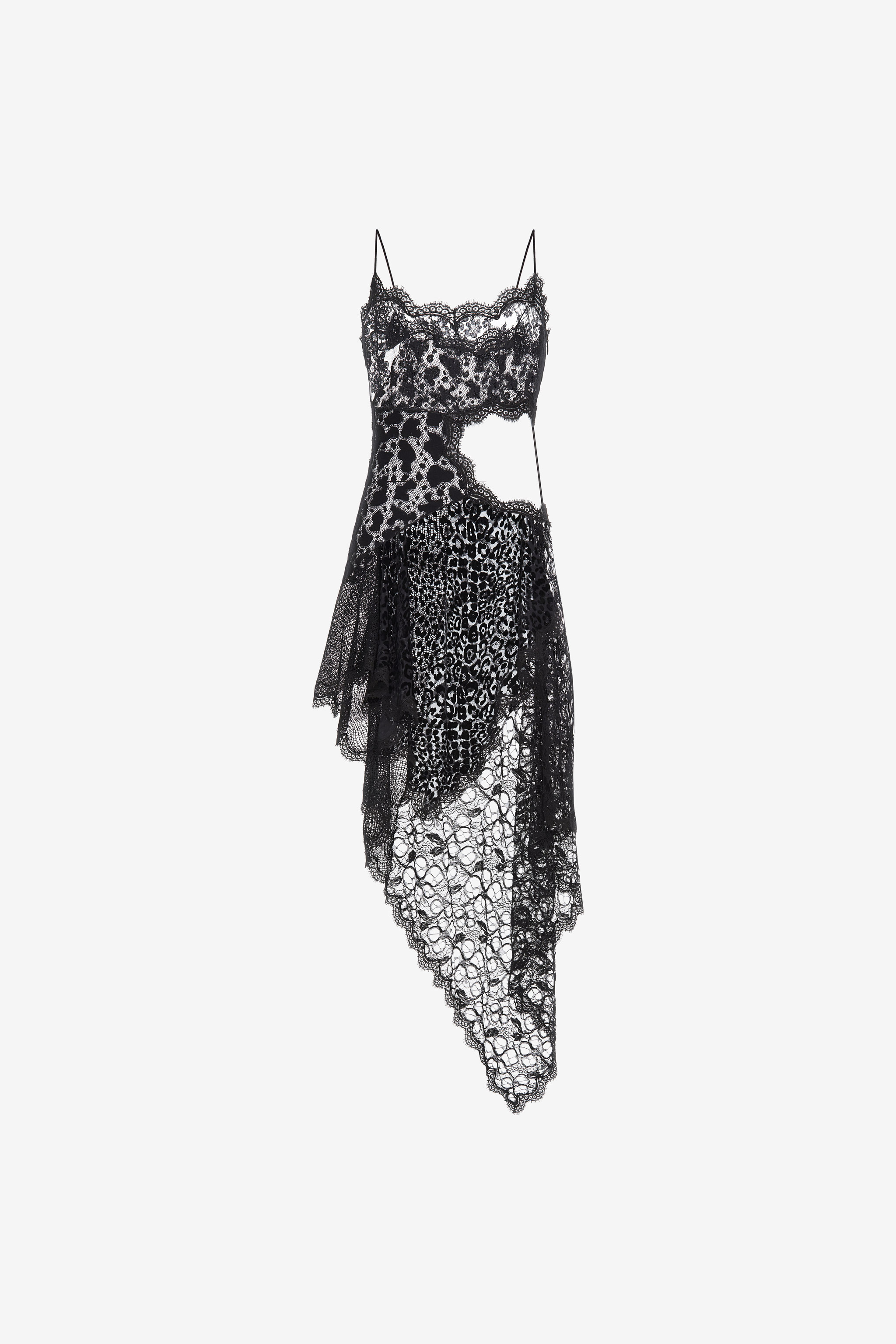 [RECTO] / ☆ 24FW RC LOGO FELTED LACE BACK OPEN DRESS /BLACK RECTO - Official Website