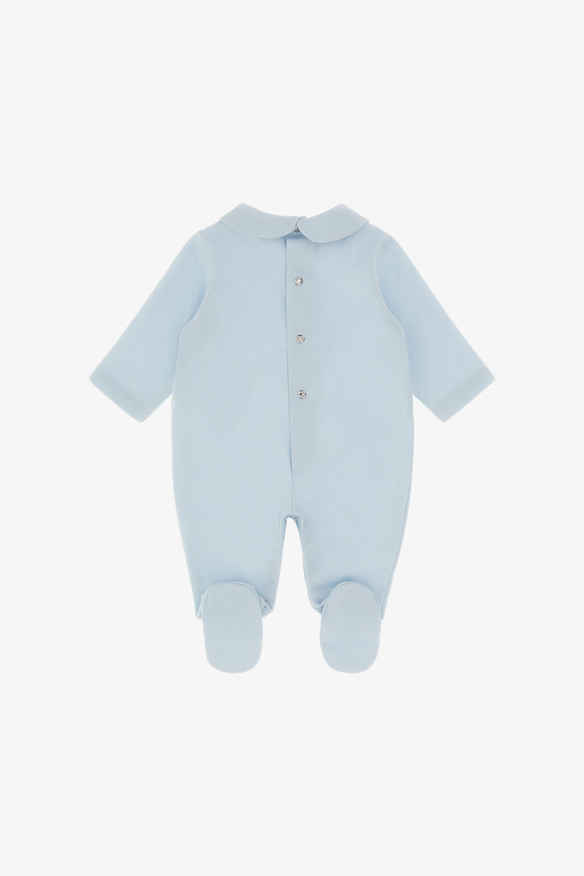  Roberto Cavalli Set With Rc Monogram Set And Decorations -   Baby Blue 03m 