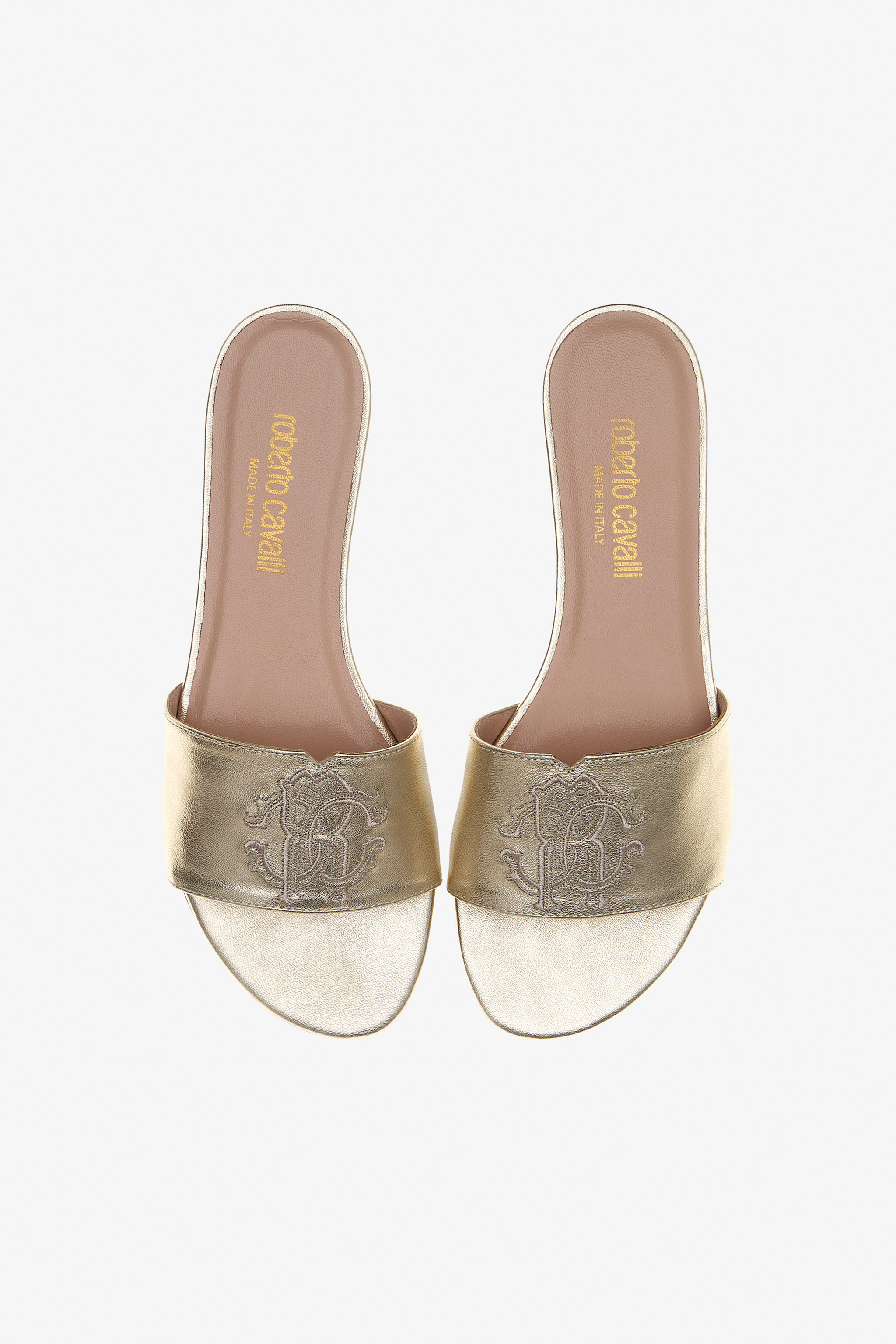 ROBERTO CAVALLI RC LOGO SANDALS 