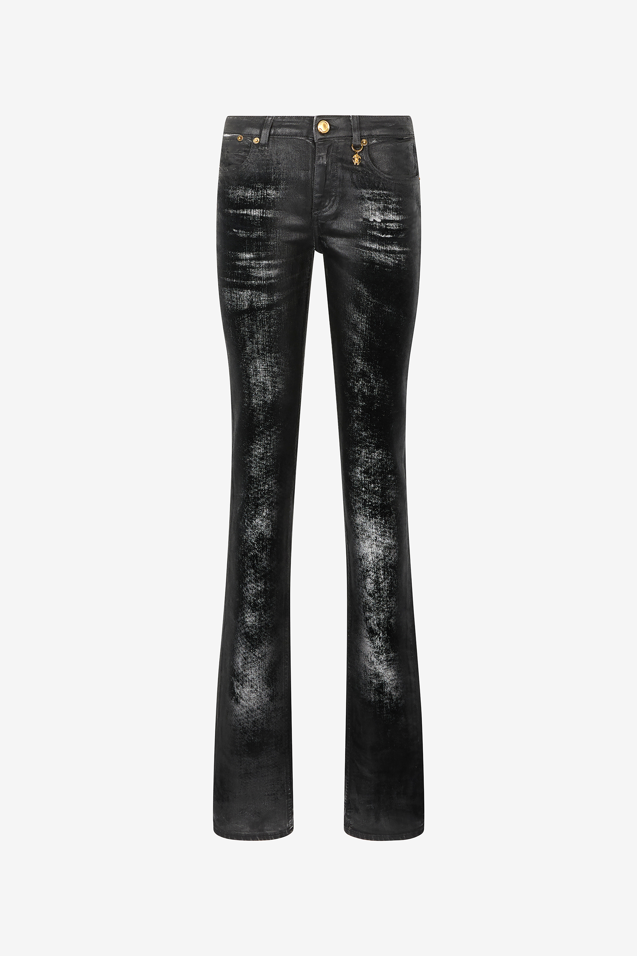Vintage Cavaria Flared Denim Jeans, Y2K Cyber Grunge, Size 32 