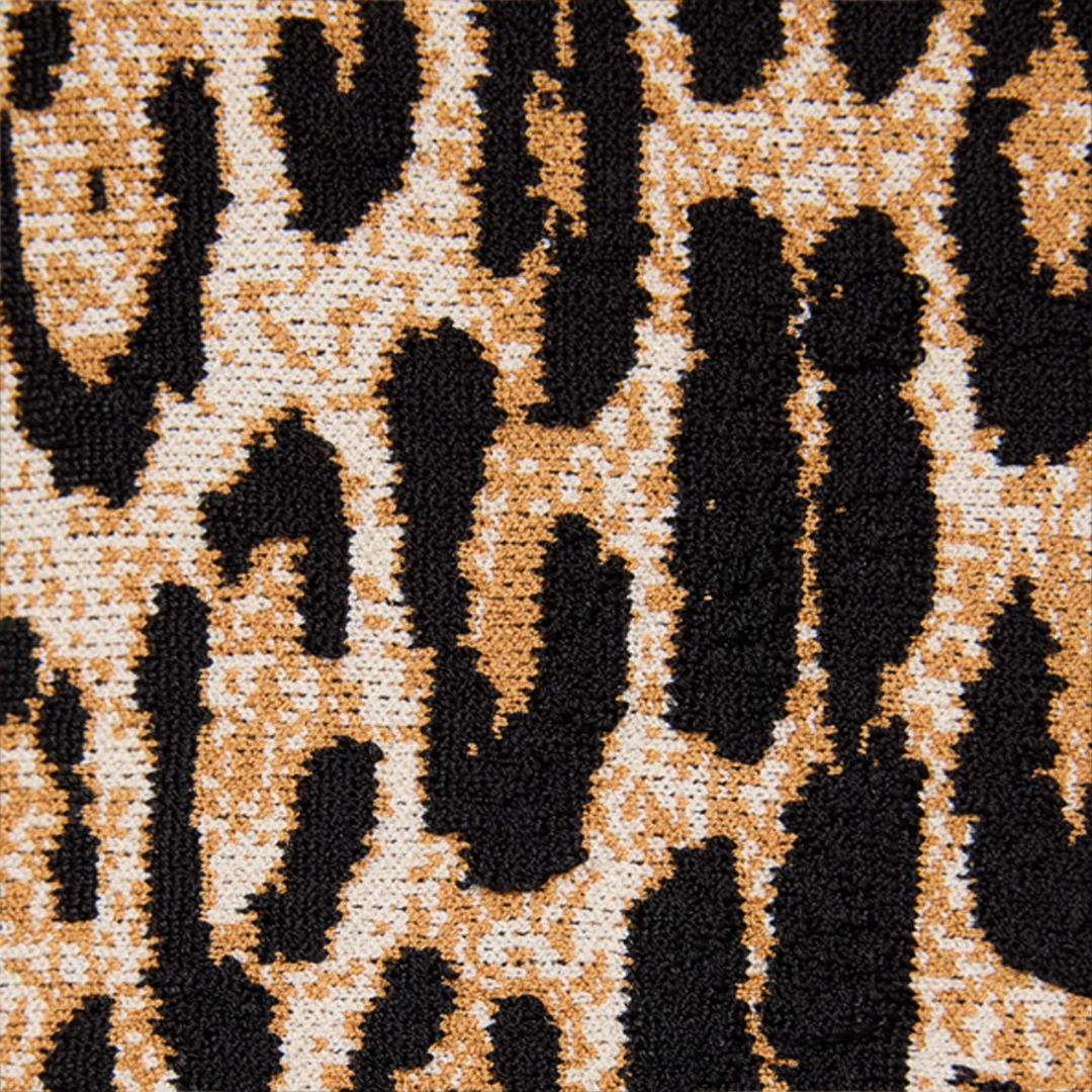 Miniskirt With Jaguar Skin Print