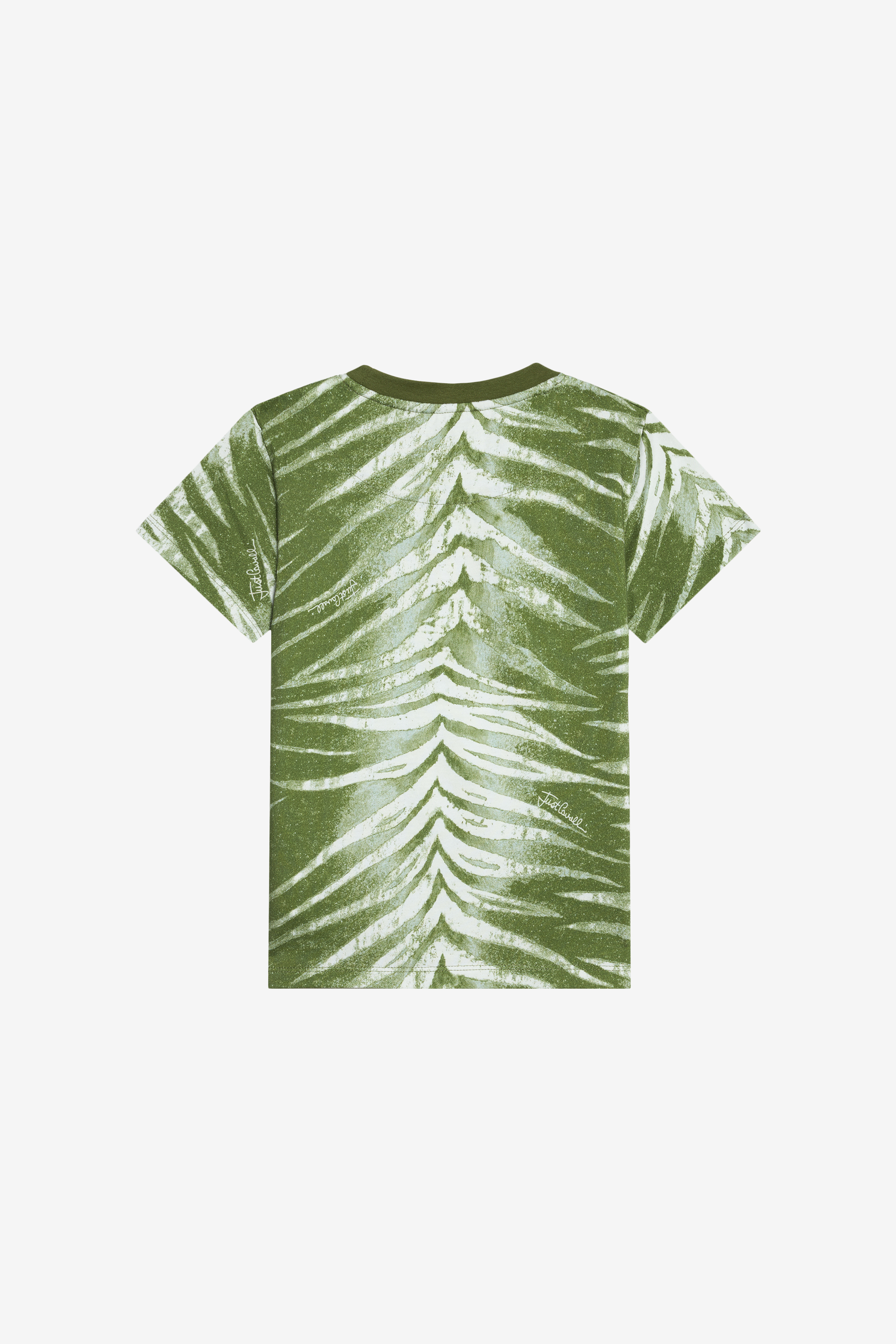  Roberto Cavalli  - Boy T-shirts Zebra Green 12a 