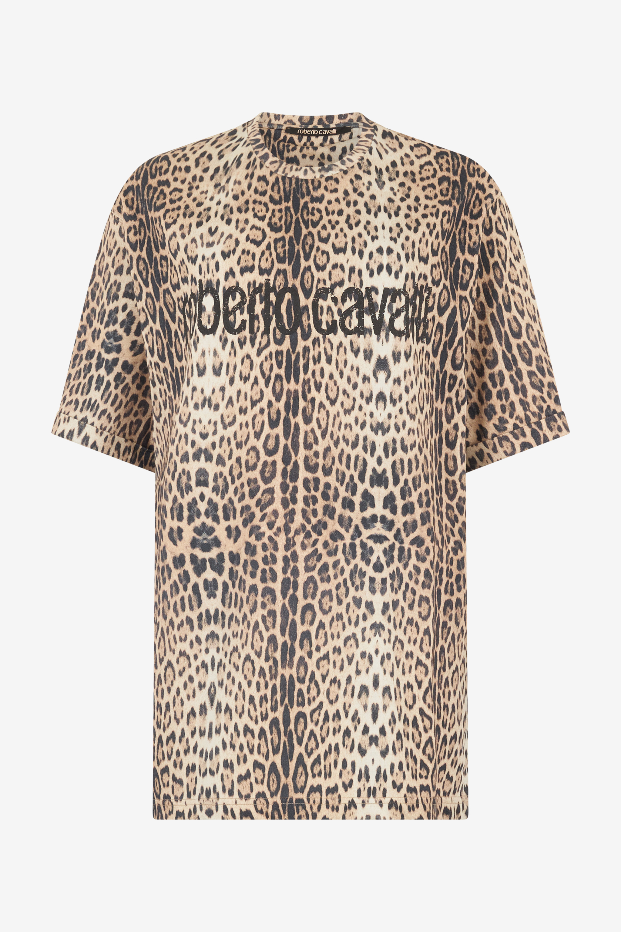 Shop Roberto Cavalli Jaguar Print T-shirt