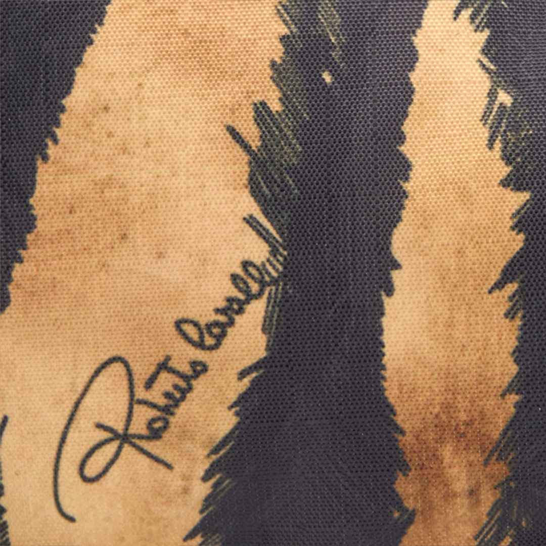 Roberto Cavalli Bologna Small Bag In Light Brown/black